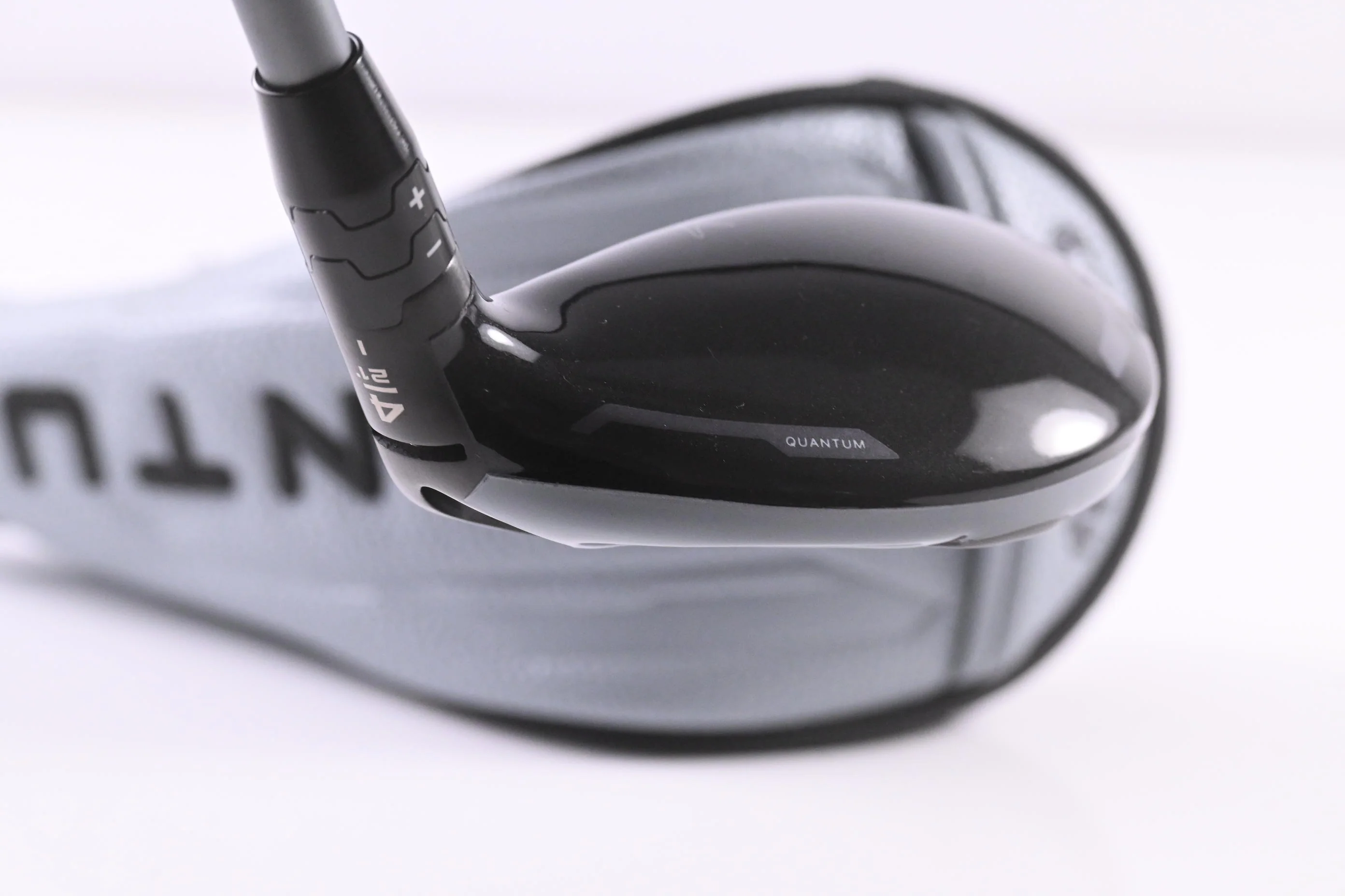 Callaway Quantum Max #4 Hybrid / 21 Degree / Stiff Flex Denali Frost Silver 70 - Image 5