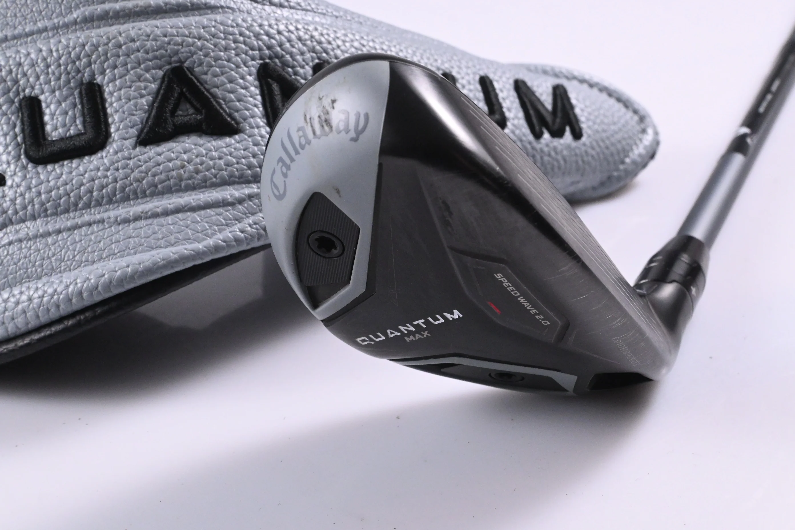 Callaway Quantum Max #5 Hybrid / 24 Degree / Regular Flex Denali Silver 60 Shaft