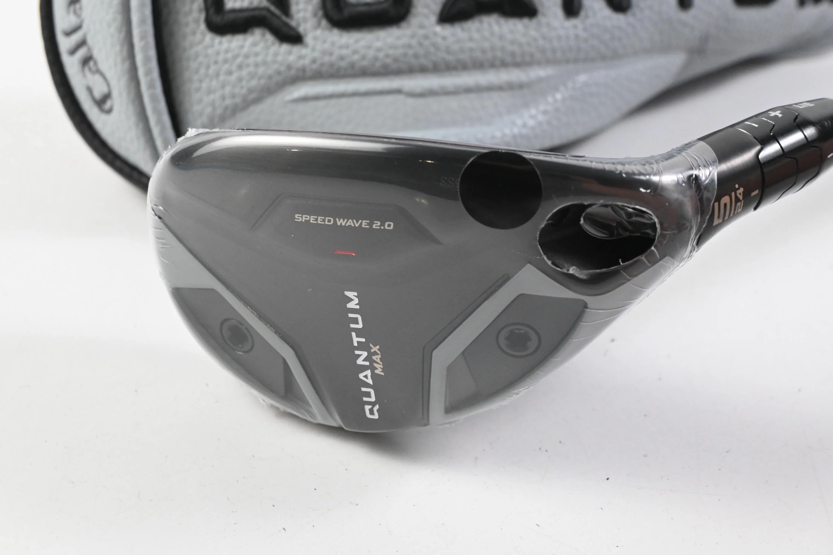 Callaway Quantum Max #5 Hybrid / 24 Degree / Regular Flex Denali Frost Silver 60 - Image 2