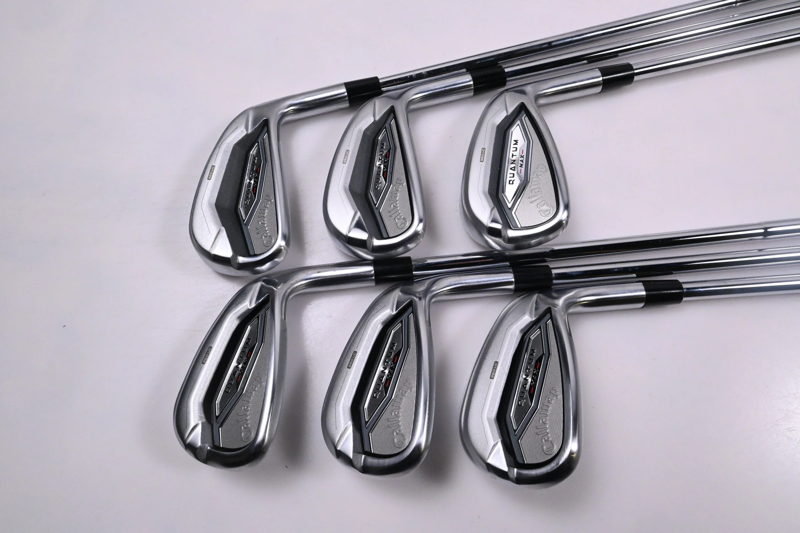 Callaway Quantum Max Irons / 6-PW+GW / Regular Flex Dynamic Gold Mid 115 R300 - Image 2