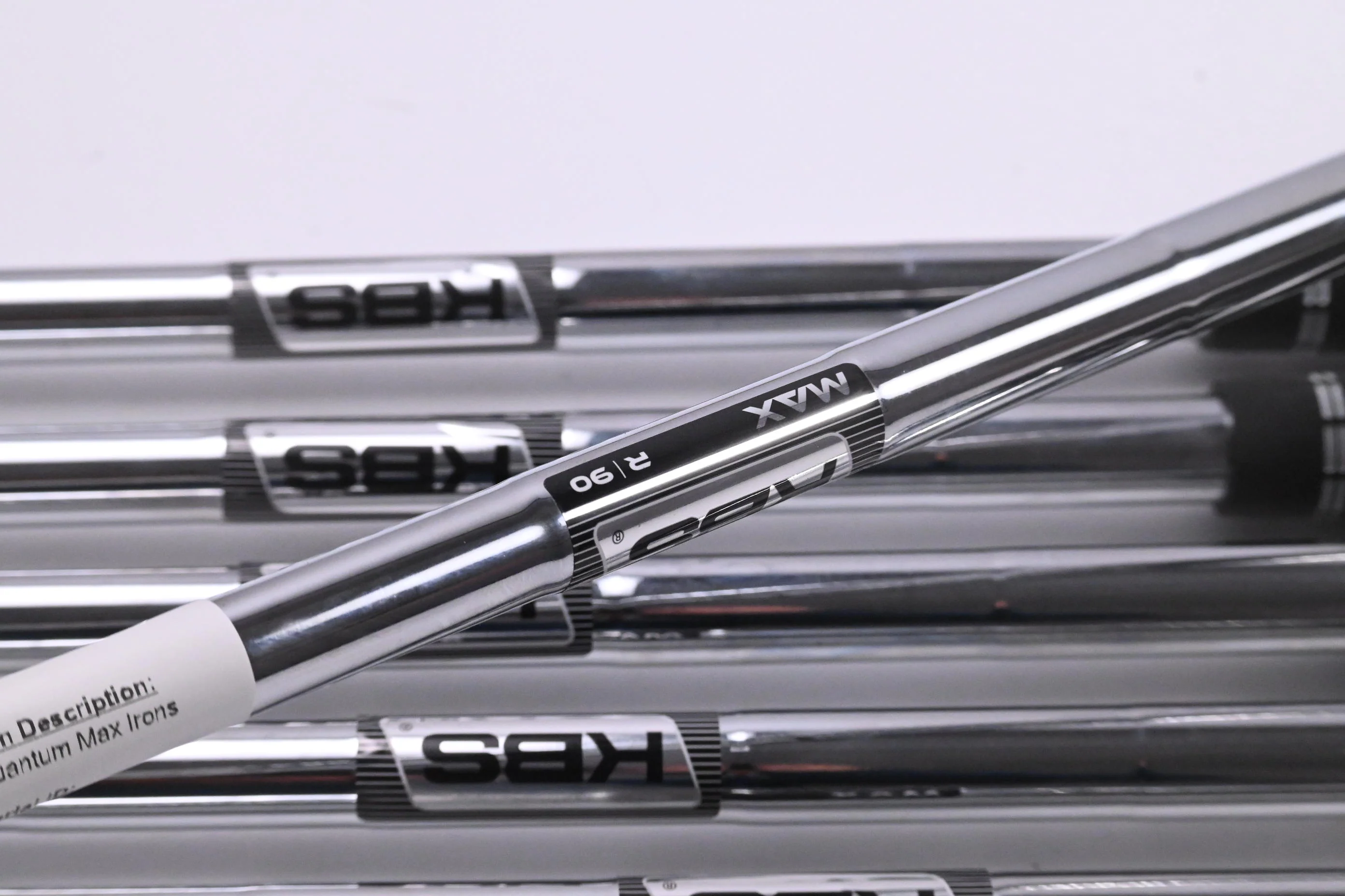 Callaway Quantum Max Irons / 5-PW / Regular Flex KBS MAX 90 Shafts - Image 5