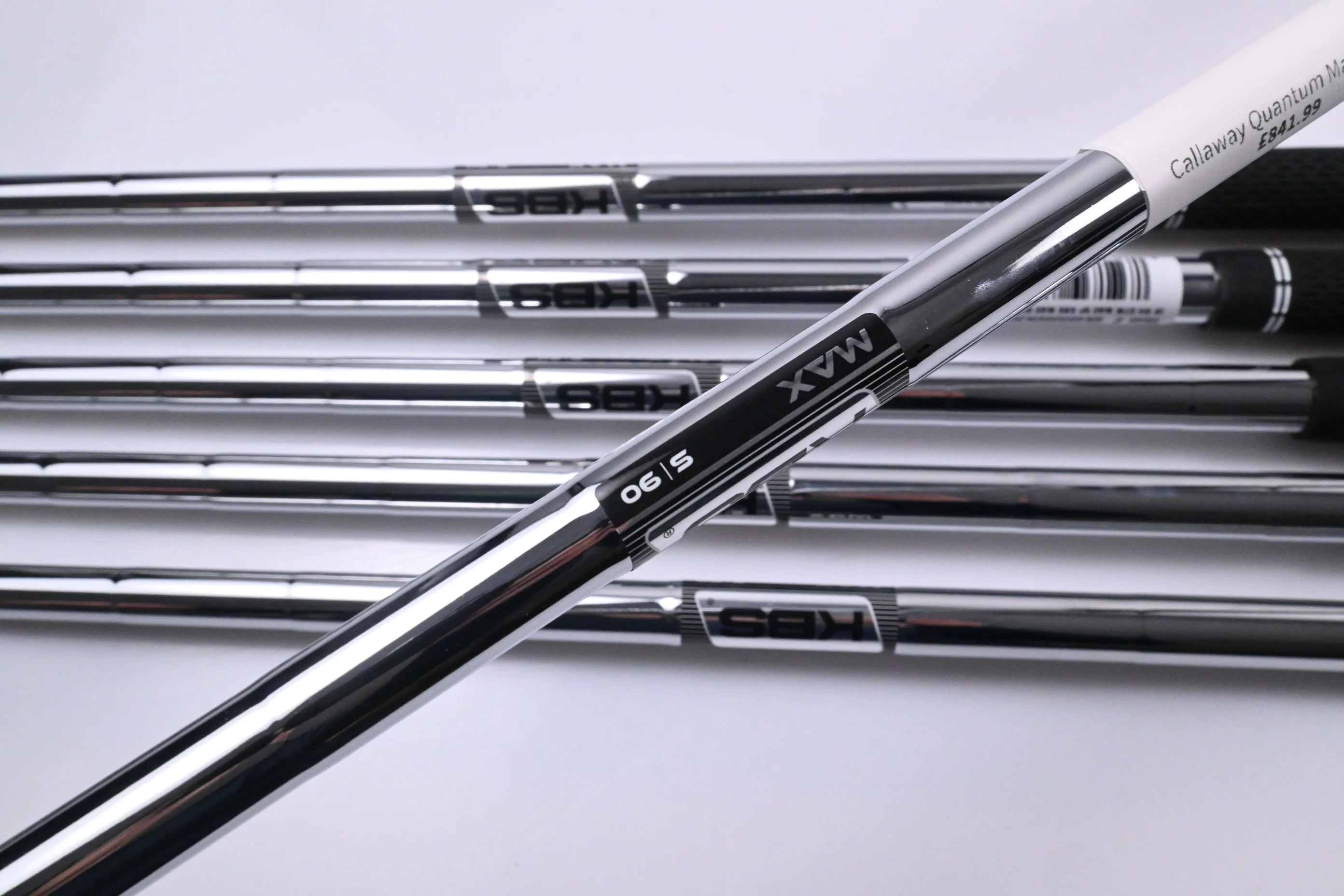 Callaway Quantum Max Irons / 5-PW / Stiff Flex KBS MAX 90 Shafts - Image 5