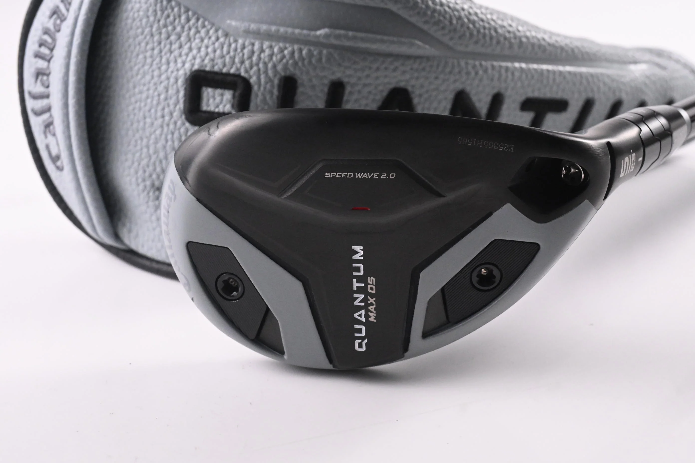 Callaway Quantum Max OS #5 Hybrid / 23 Degree / Regular Flex Denali Silver 60 - Image 2