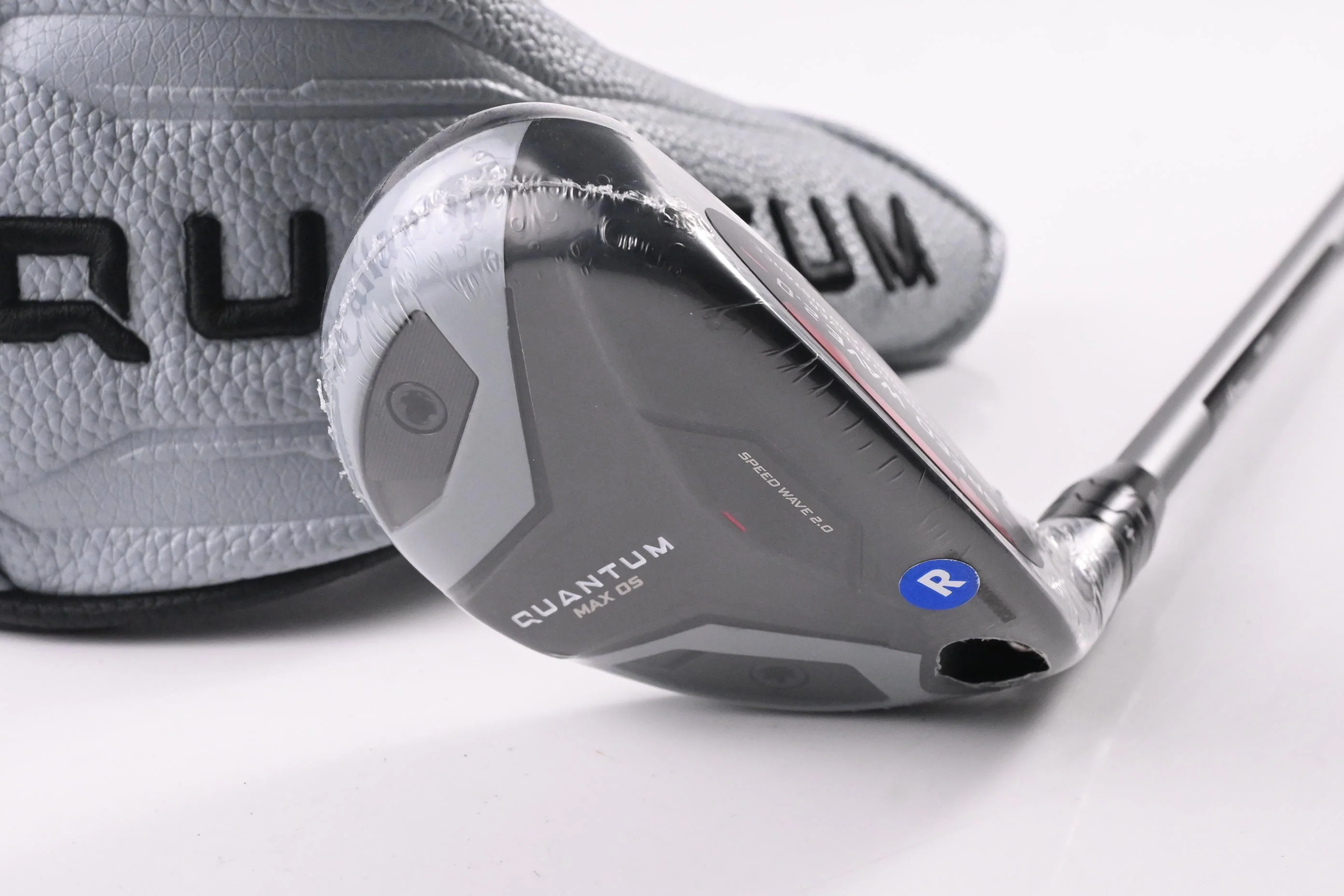Callaway Quantum Max OS #5 Hybrid / 23 Degree / Regular Flex Denali Frost Silver