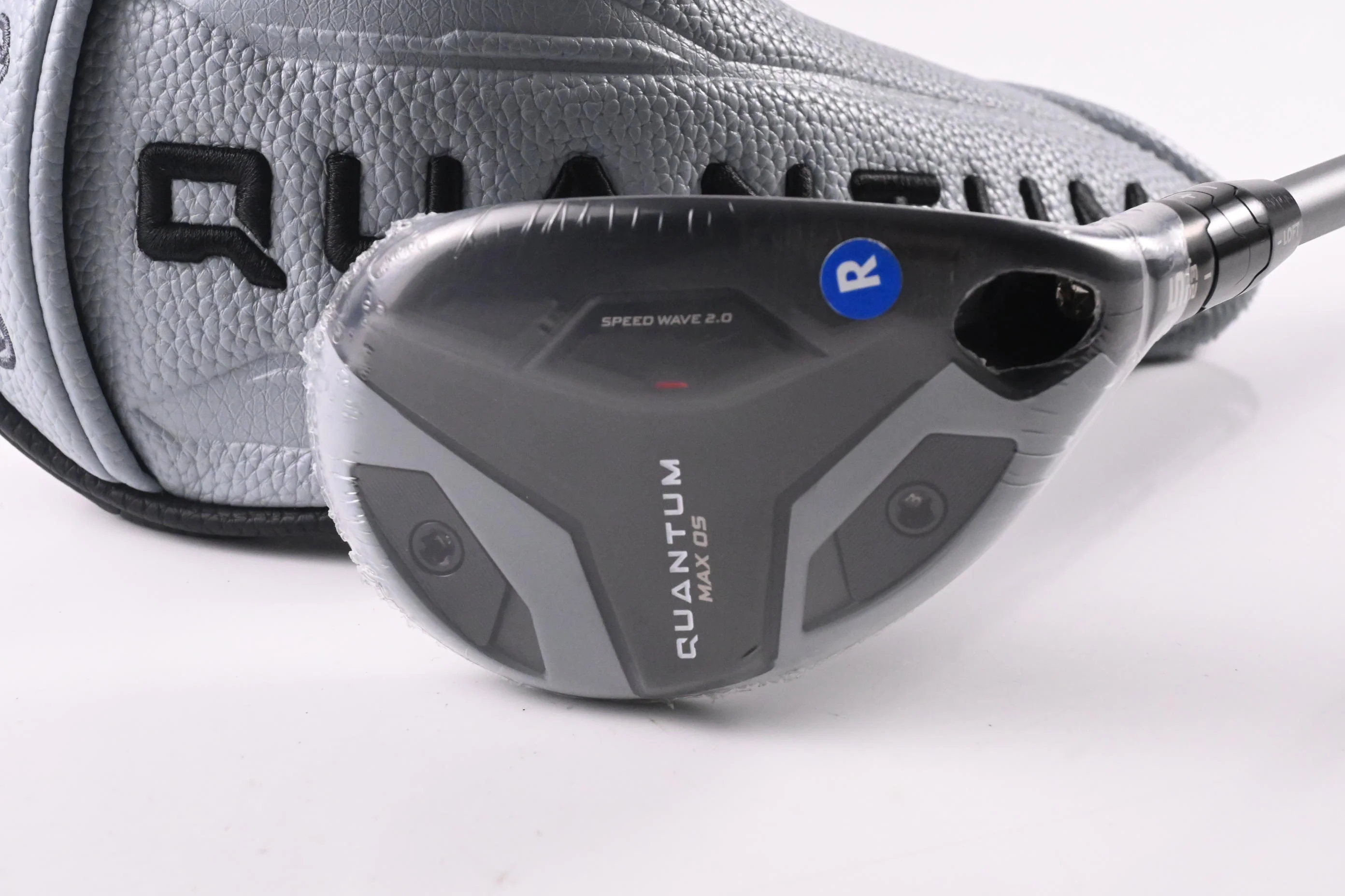 Callaway Quantum Max OS #5 Hybrid / 23 Degree / Regular Flex Denali Frost Silver - Image 2