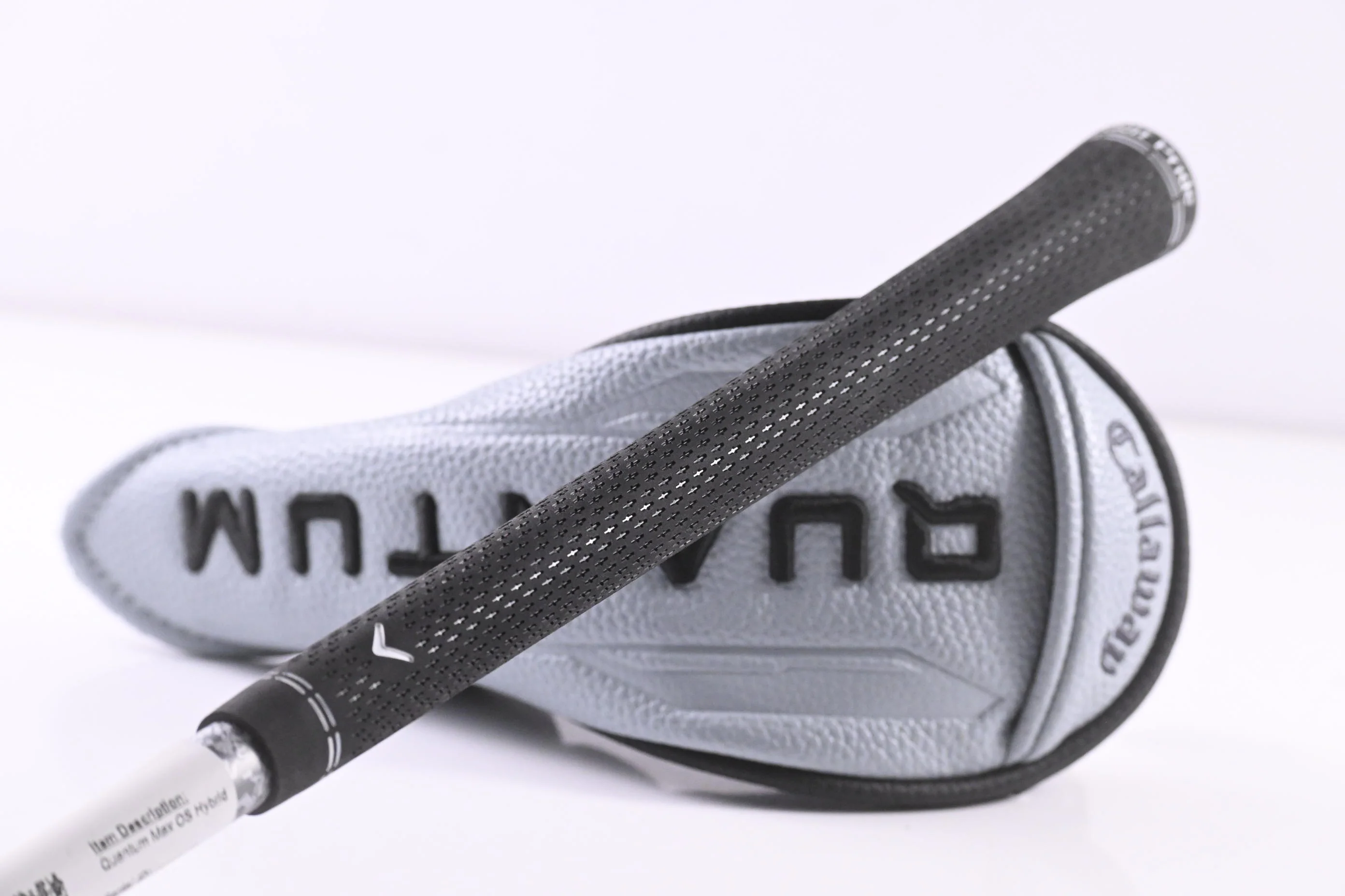 Callaway Quantum Max OS #4 Hybrid / 20 Degree / Regular Flex Denali Frost Silver - Image 8