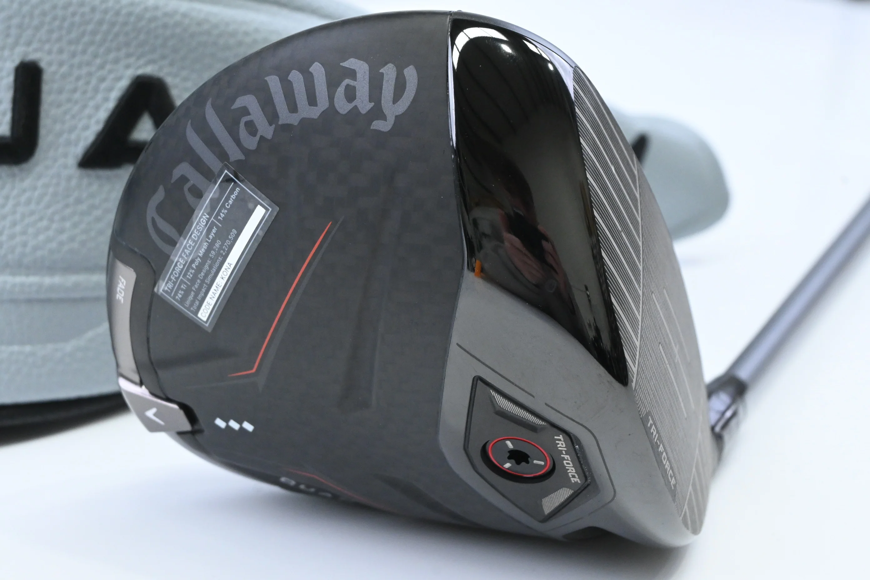 Callaway Quantum Triple Diamond Driver / 9 Degree / Regular Flex Denali Frost 50