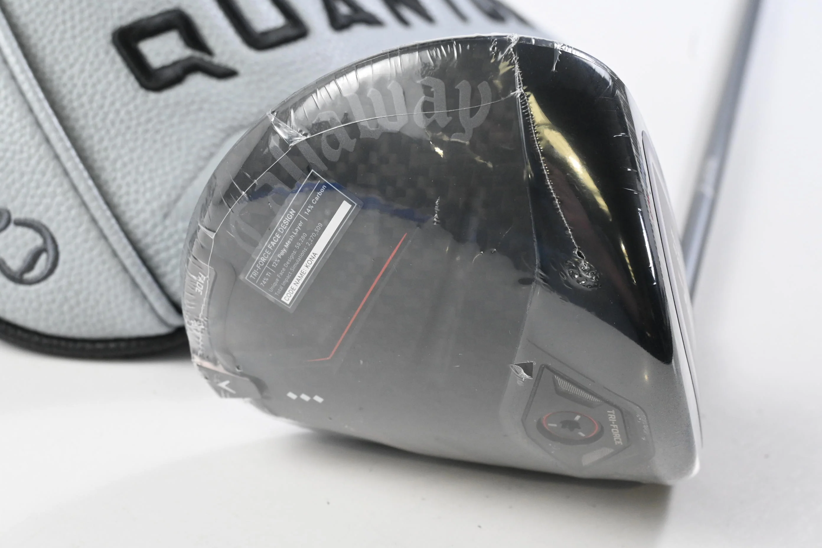 Callaway Quantum Triple Diamond Driver / 9 Degree / Regular Flex Denali Frost