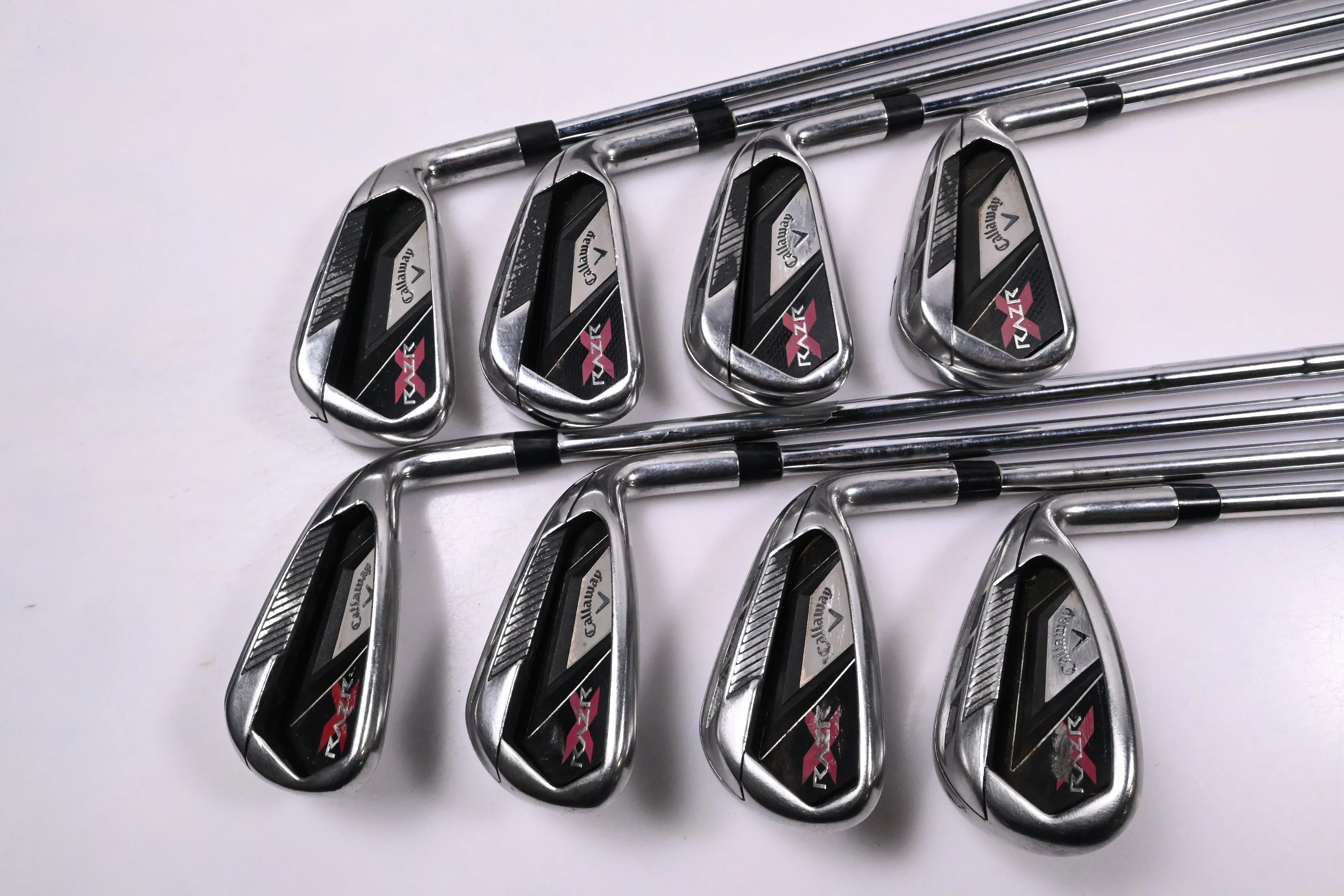 Callaway RAZR X Irons / 4-PW+SW / UniFlex Callaway Shafts - Image 2