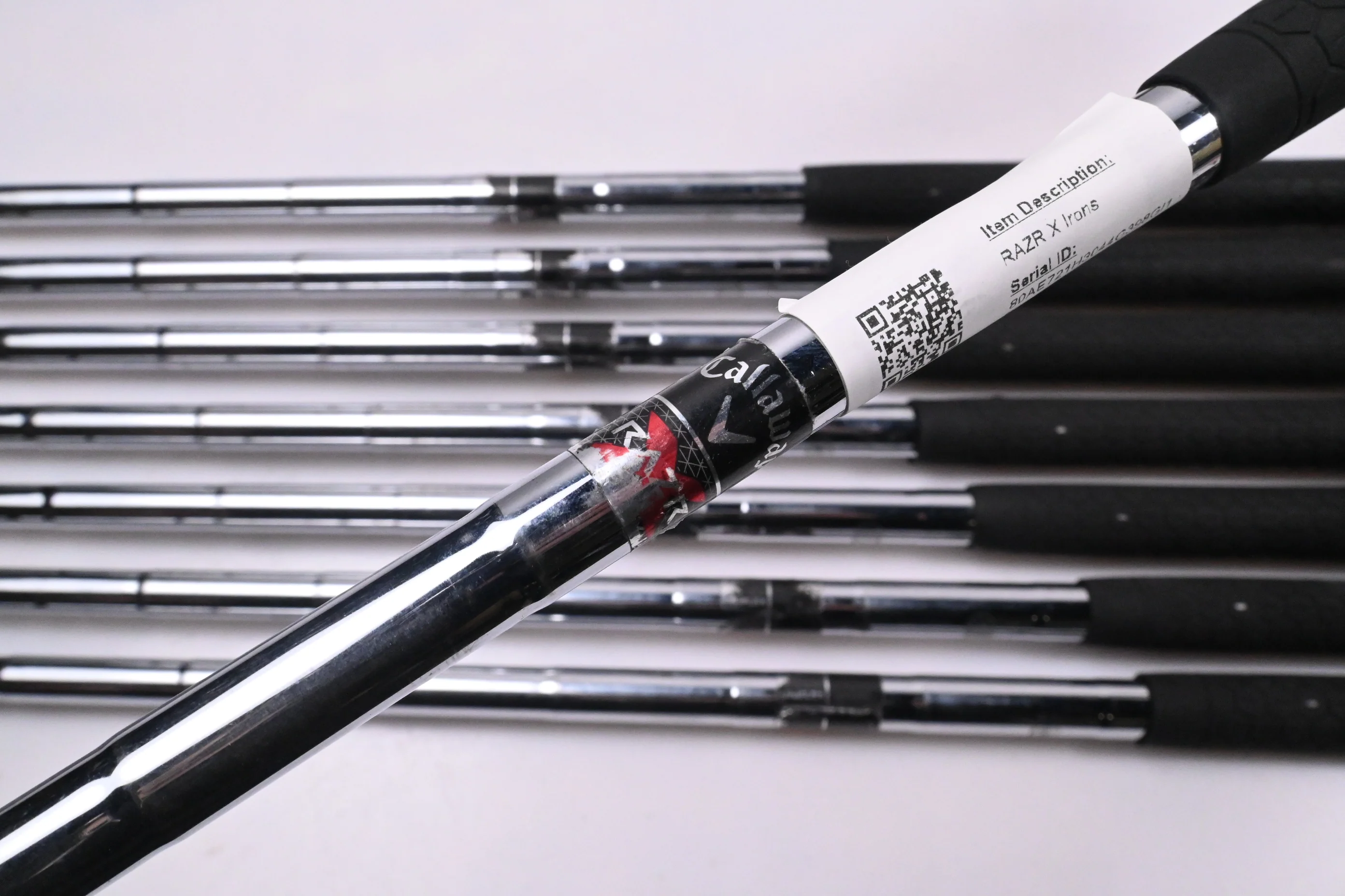 Callaway RAZR X Irons / 4-PW+SW / UniFlex Callaway Shafts - Image 5