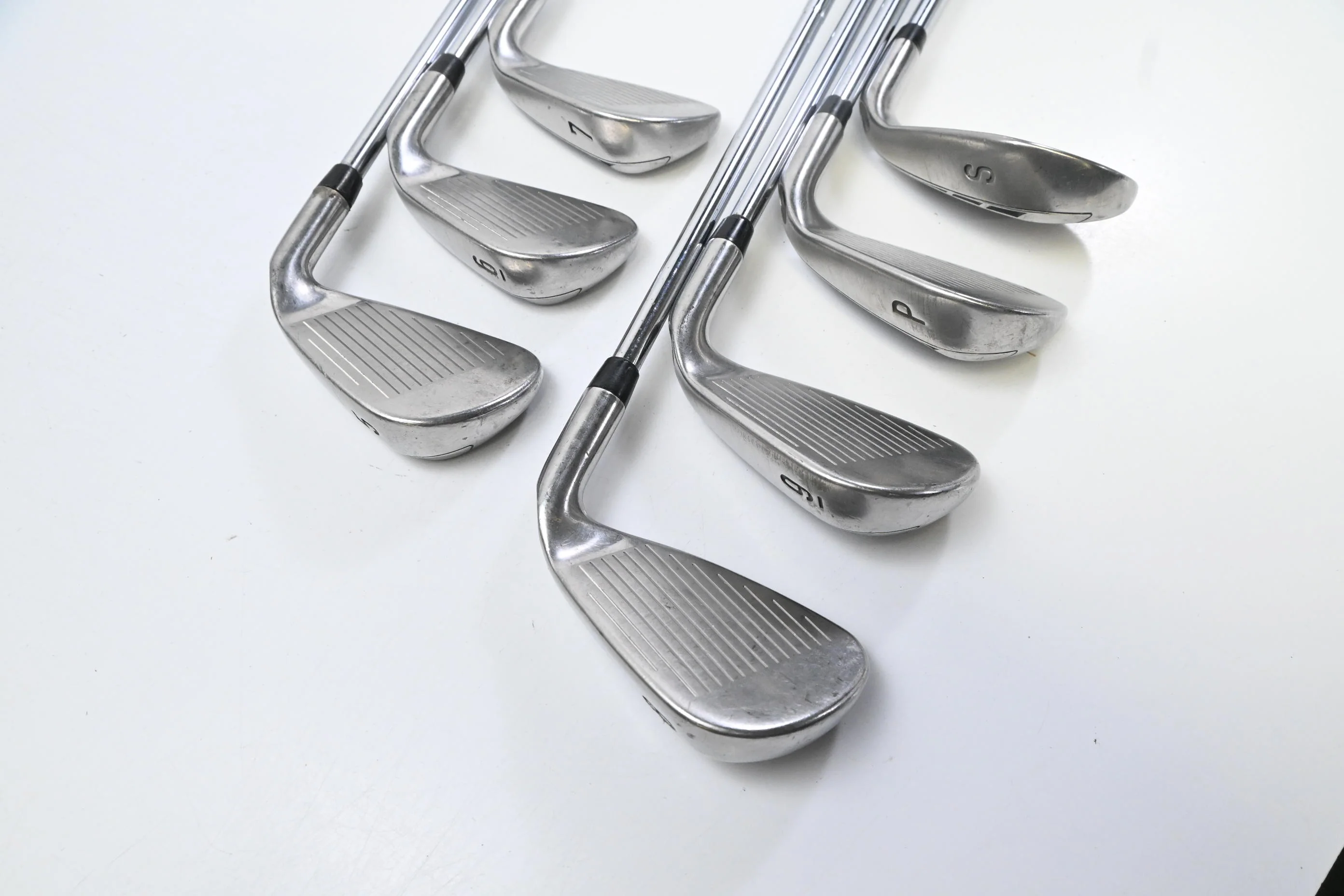 Left Hand Callaway RAZR X Irons / 5-PW+SW / Uniflex Steel Shafts - Image 4