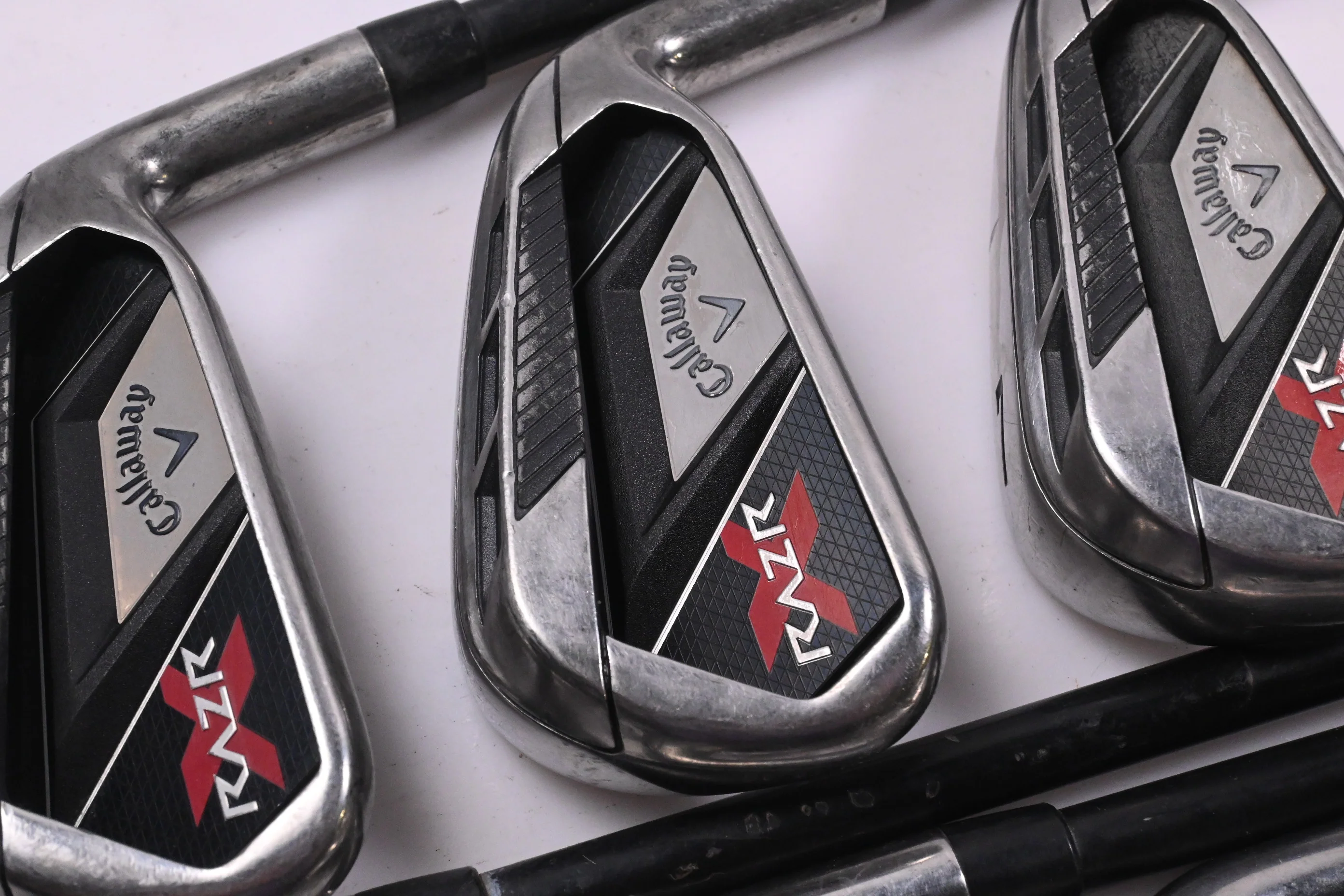 Callaway RAZR X Irons / 5-PW+SW / Stiff Flex Callaway 75 Shafts