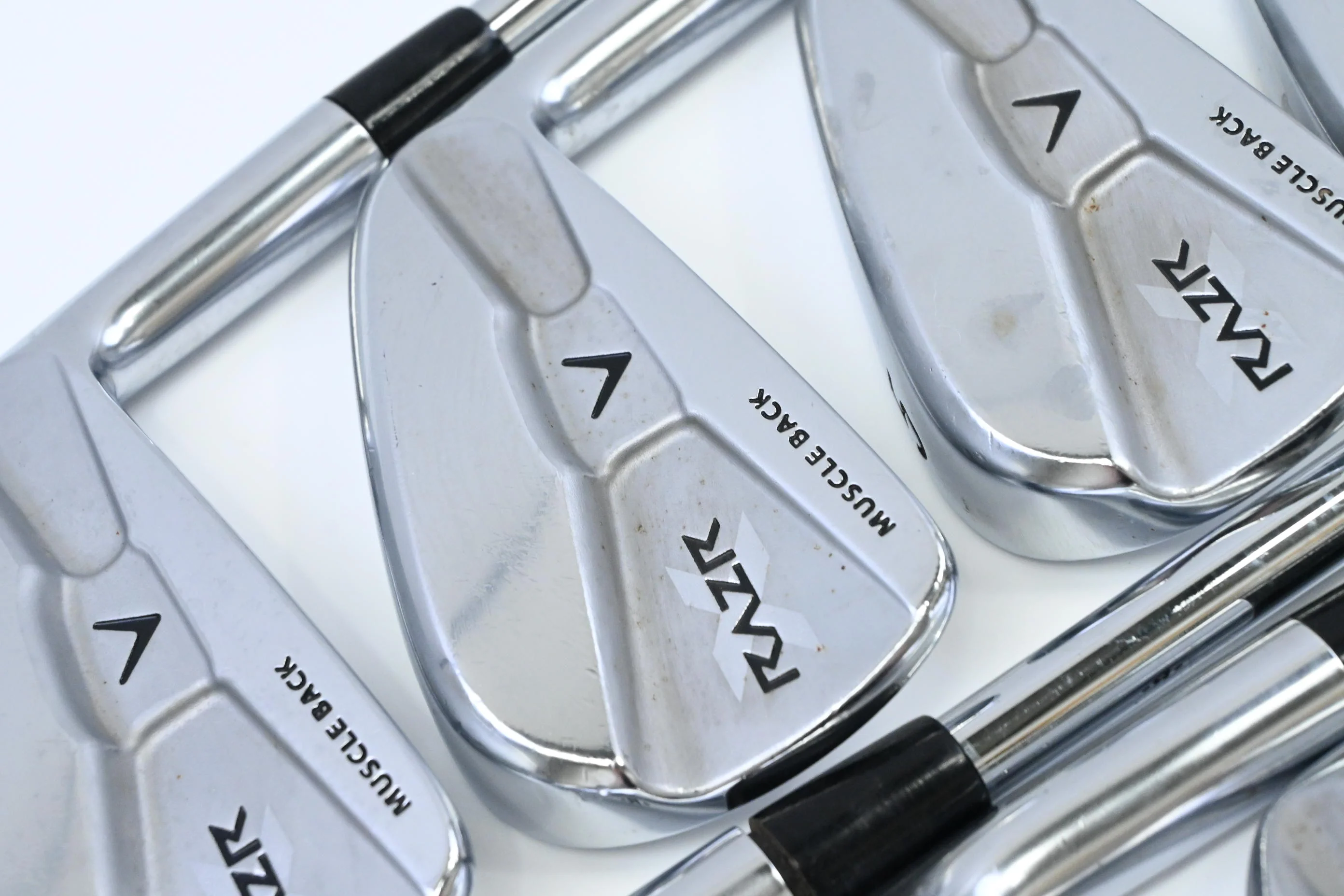 Callaway RAZR X Muscleback Irons / 3-PW / Stiff Flex KBS Tour Shafts