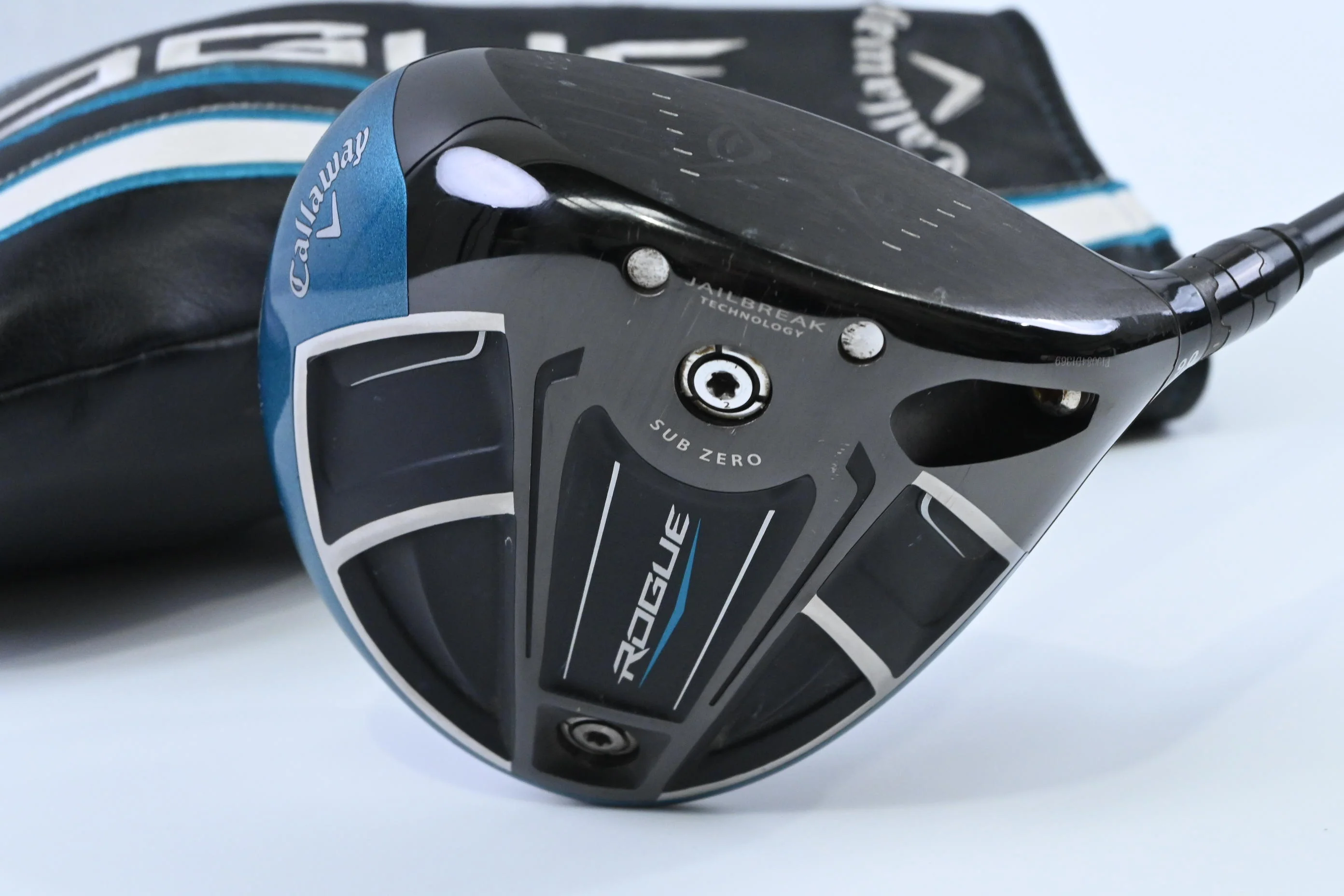 Callaway Rogue Driver / 9 Degree / Stiff Flex HZRDUS Yellow 76 Shaft - Image 2