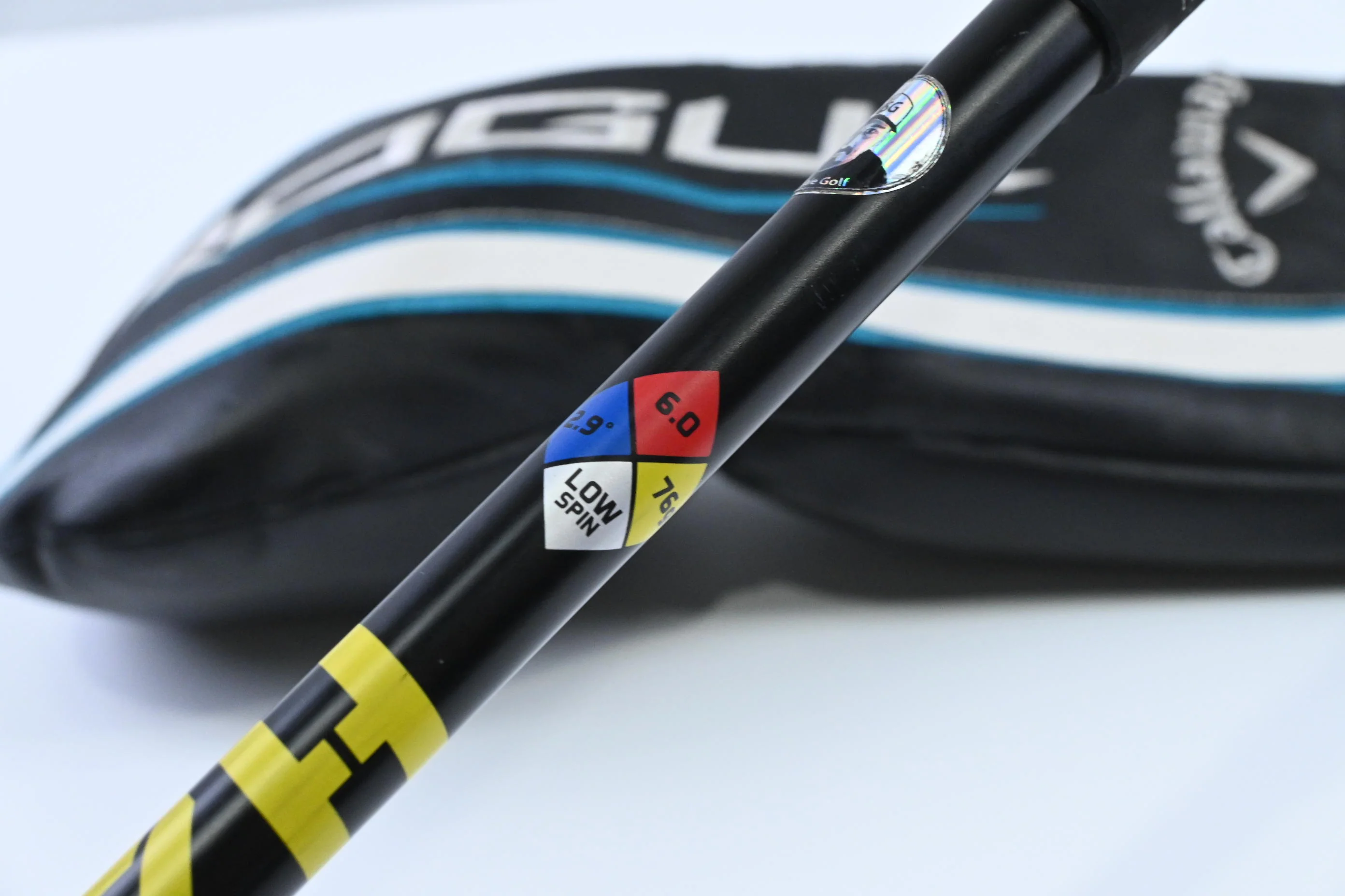 Callaway Rogue Driver / 9 Degree / Stiff Flex HZRDUS Yellow 76 Shaft - Image 6
