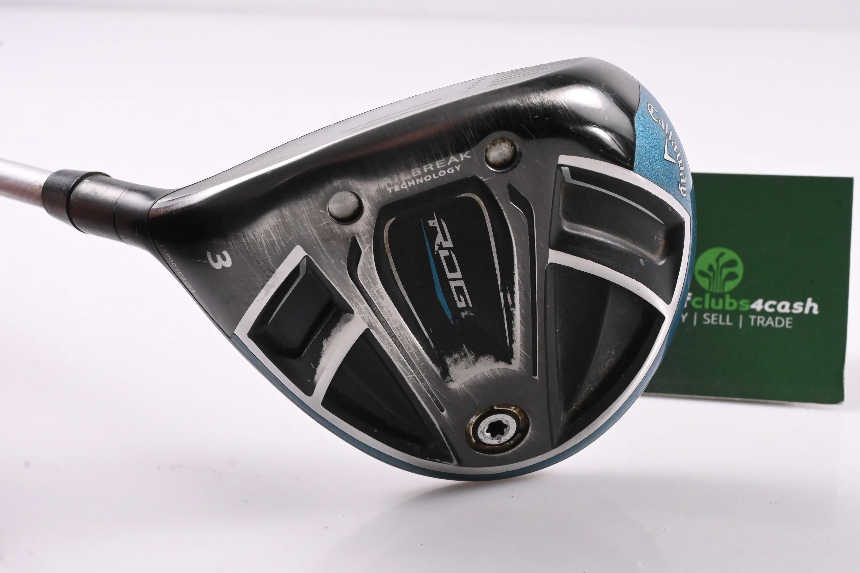 Left Hand Callaway Rogue #3 Wood / 15 Degree / Senior Flex Evenflow 55 Shaft - Image 2