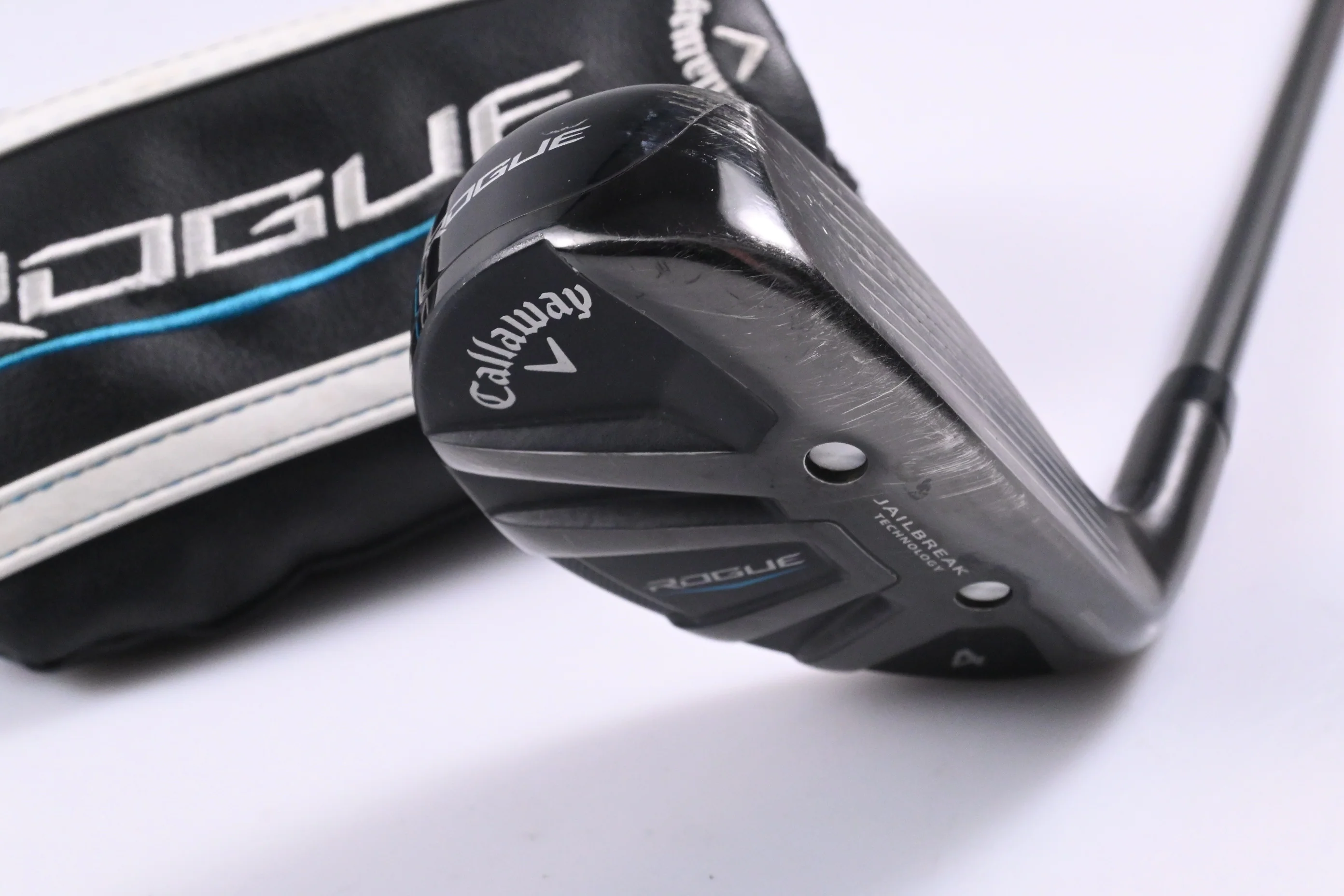 Callaway Rogue #4 Hybrid / 21 Degree / Regular Flex Aldila Synergy Blue 60 Shaft