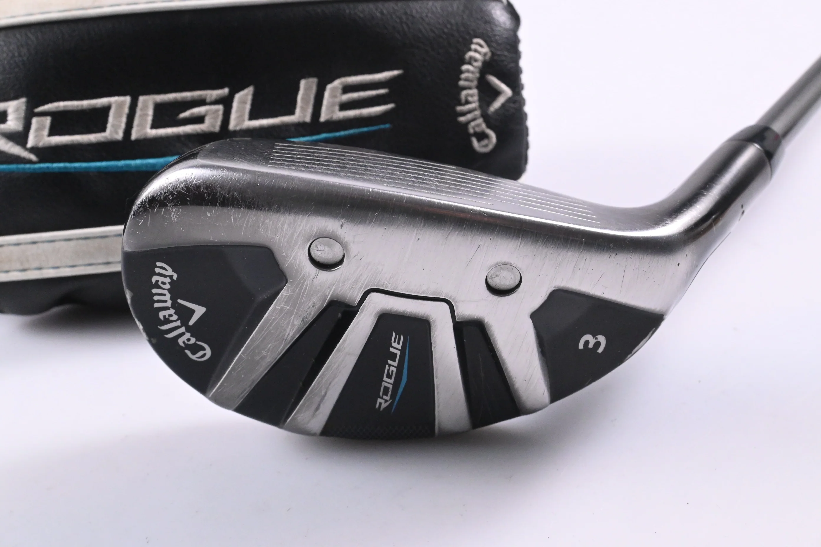 Callaway Rogue #3 Hybrid / 19 Degree / Regular Flex Aldila Synergy Blue 60 Shaft - Image 2