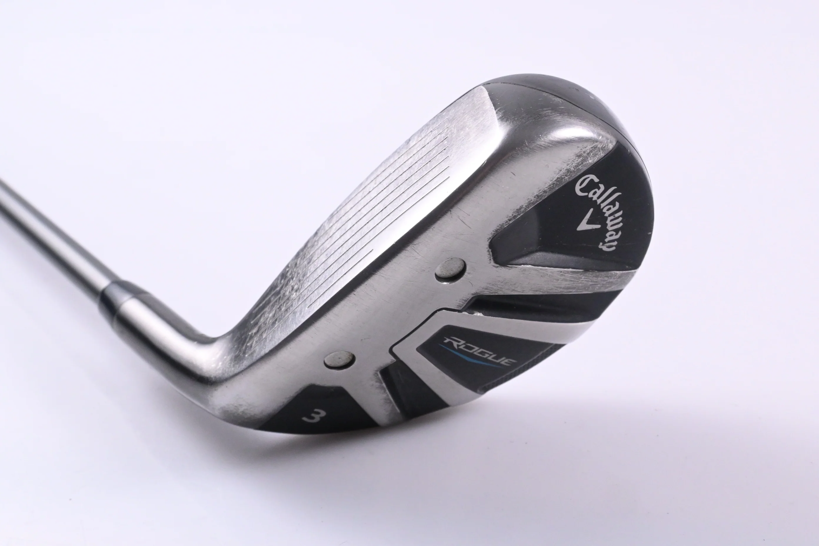 Left Hand Callaway Rogue #3 Hybrid / 19 Degree / Regular Flex Aldila Synergy 60