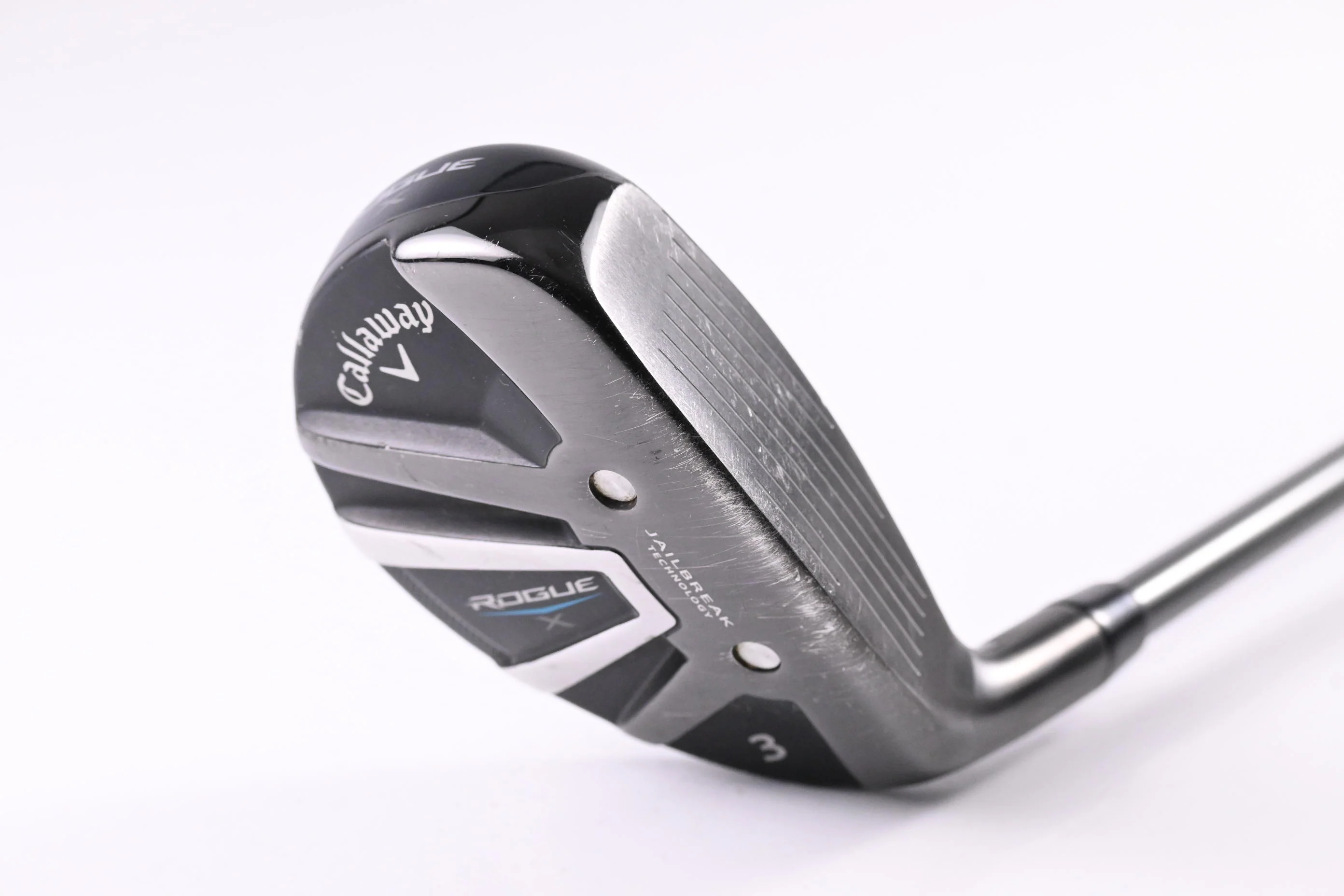 Callaway Rogue #3 Hybrid / 18 Degree / Stiff Flex Aldila SYNERGY Blue 50 Shaft
