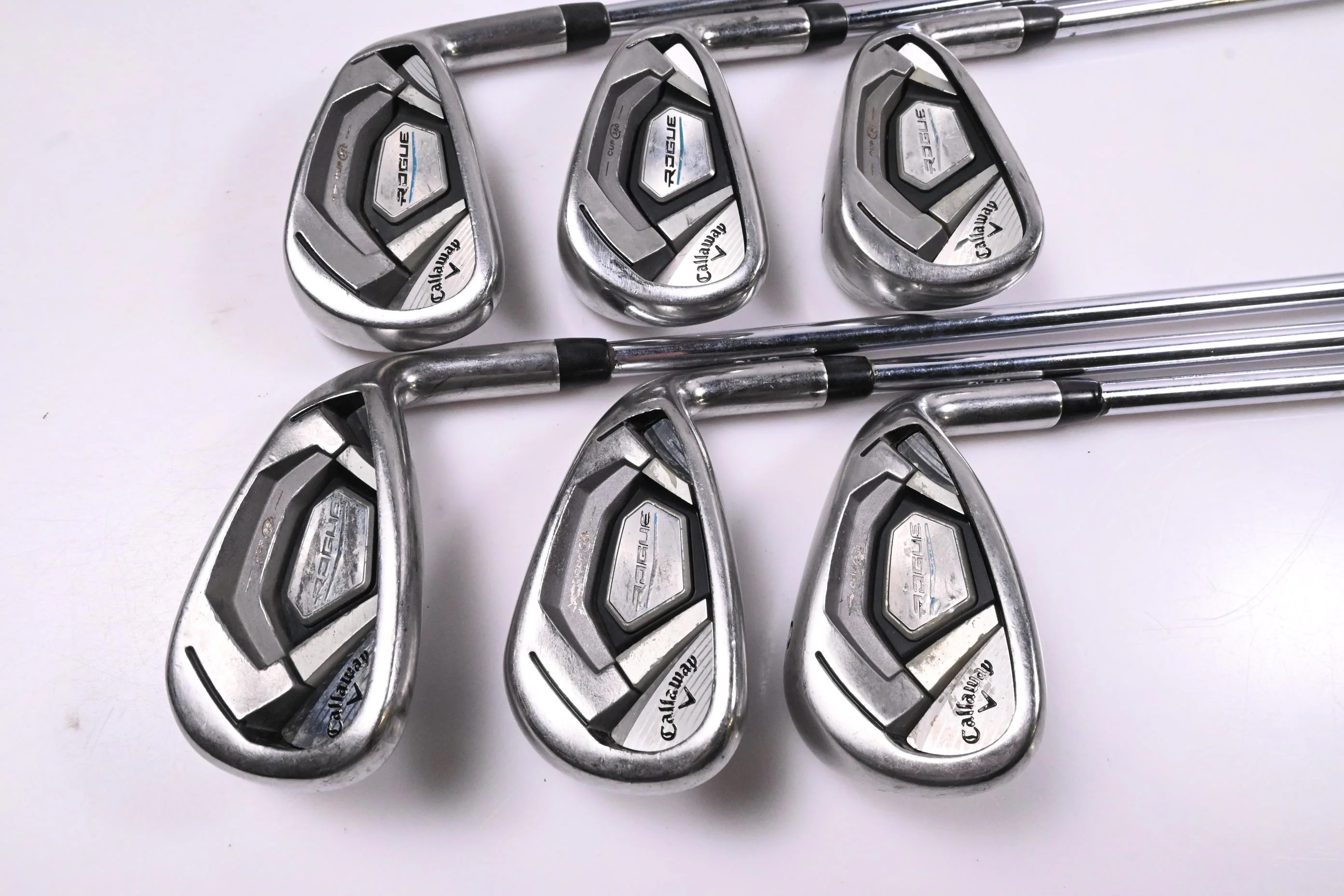 Callaway Rogue Irons / 5-PW / Stiff Flex XP ST15 105 S300 Shafts - Image 2