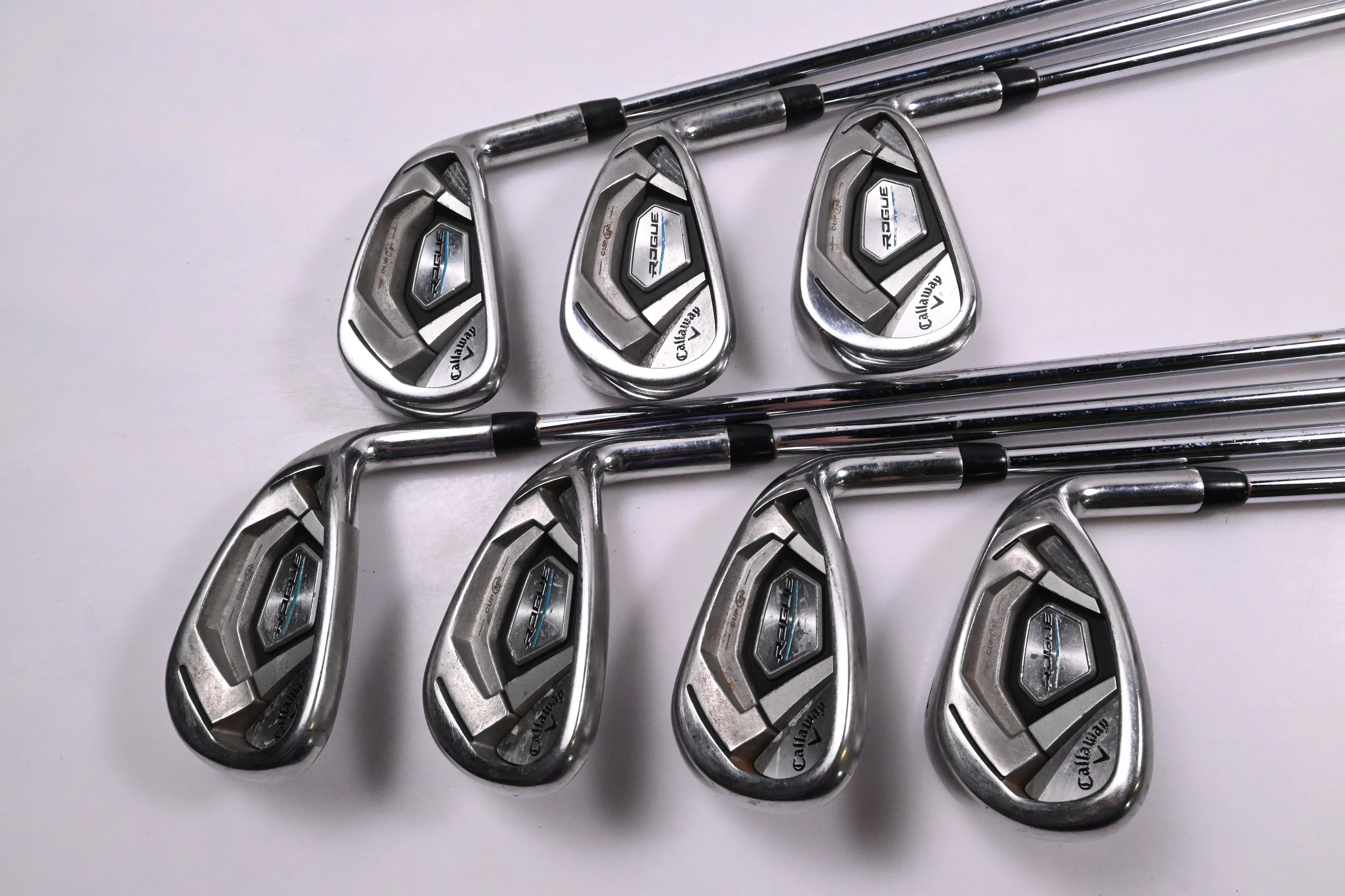 Callaway Rogue Irons / 5-PW+GW / Regular Flex XP 95 R300 Shafts - Image 2