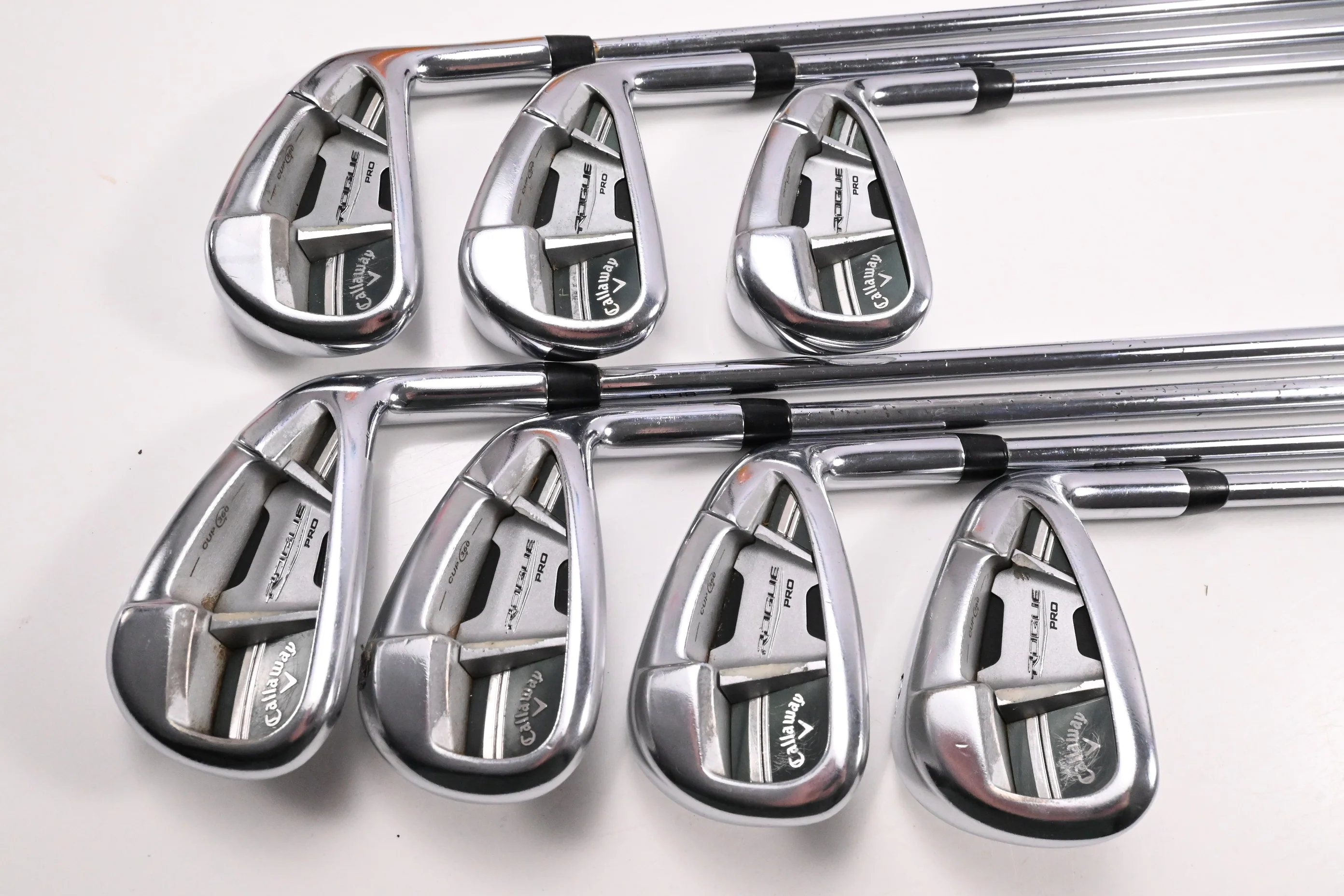 Callaway Rogue Pro CF18 Irons / 4-PW / X-Flex XP 105 ST15 X100 Shafts - Image 2