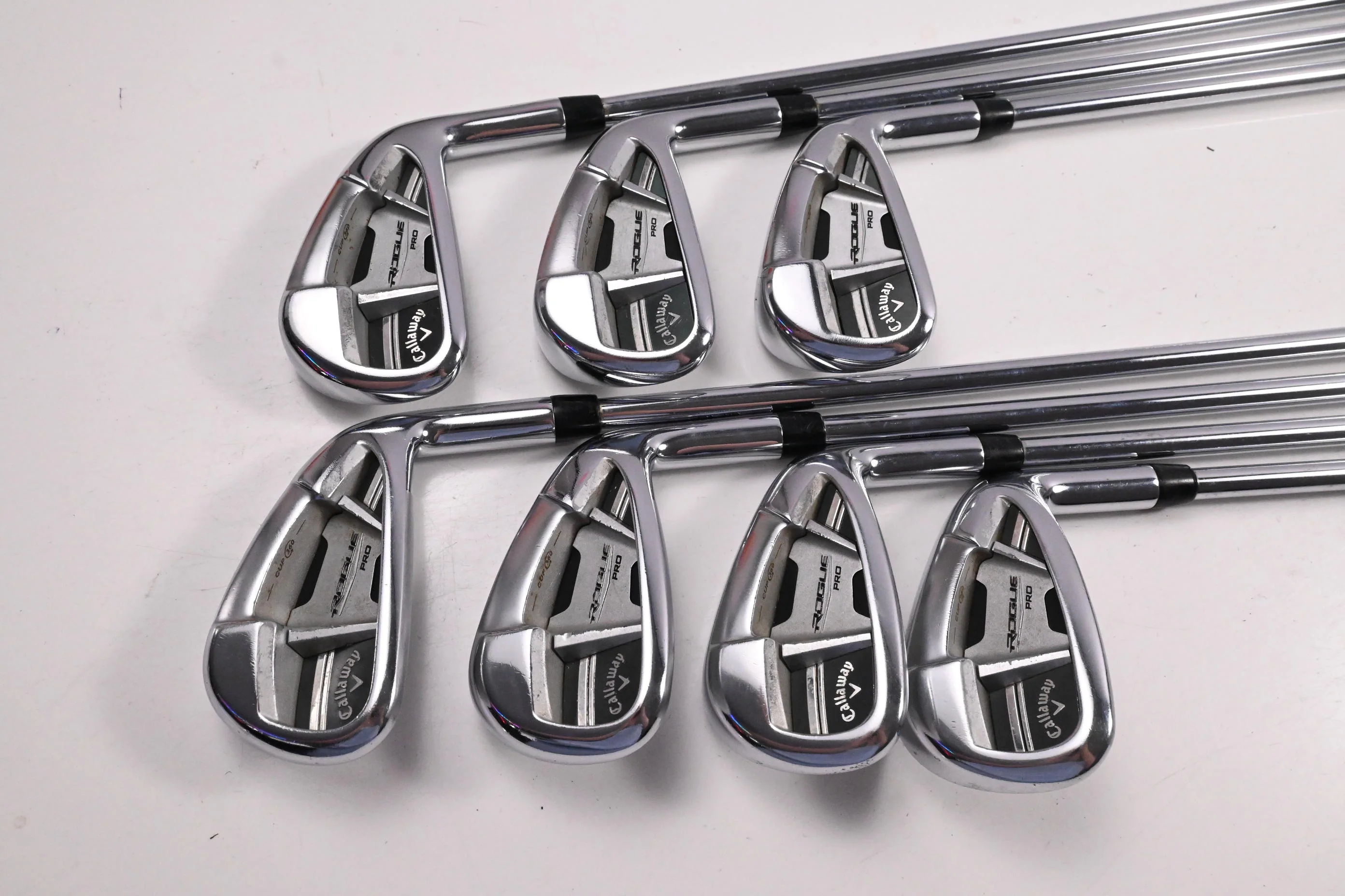 Callaway Rogue Pro Irons / 4-PW / Stiff Flex True Temper XP 105 S300 Shafts - Image 2