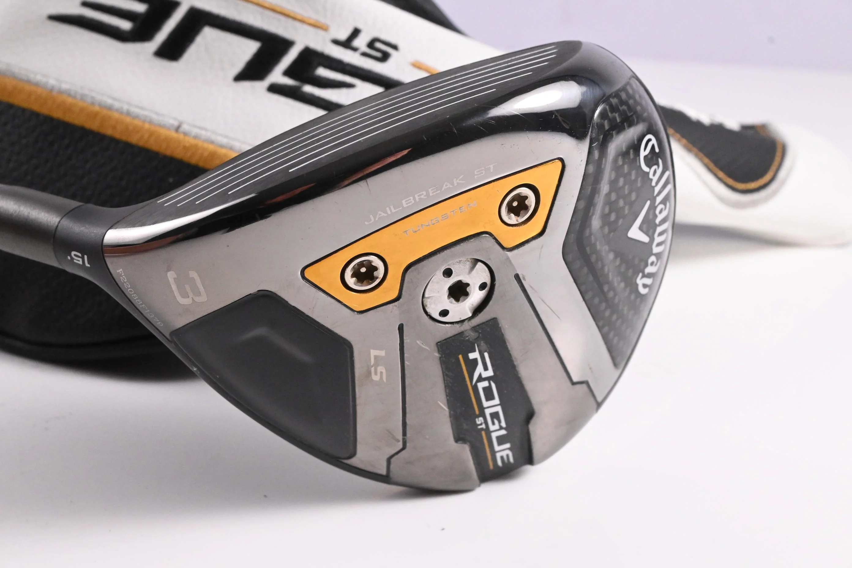 Left Hand Callaway Rogue ST LS #3 Wood / 15 Degree / Stiff Flex Tensei AV Blue - Image 2