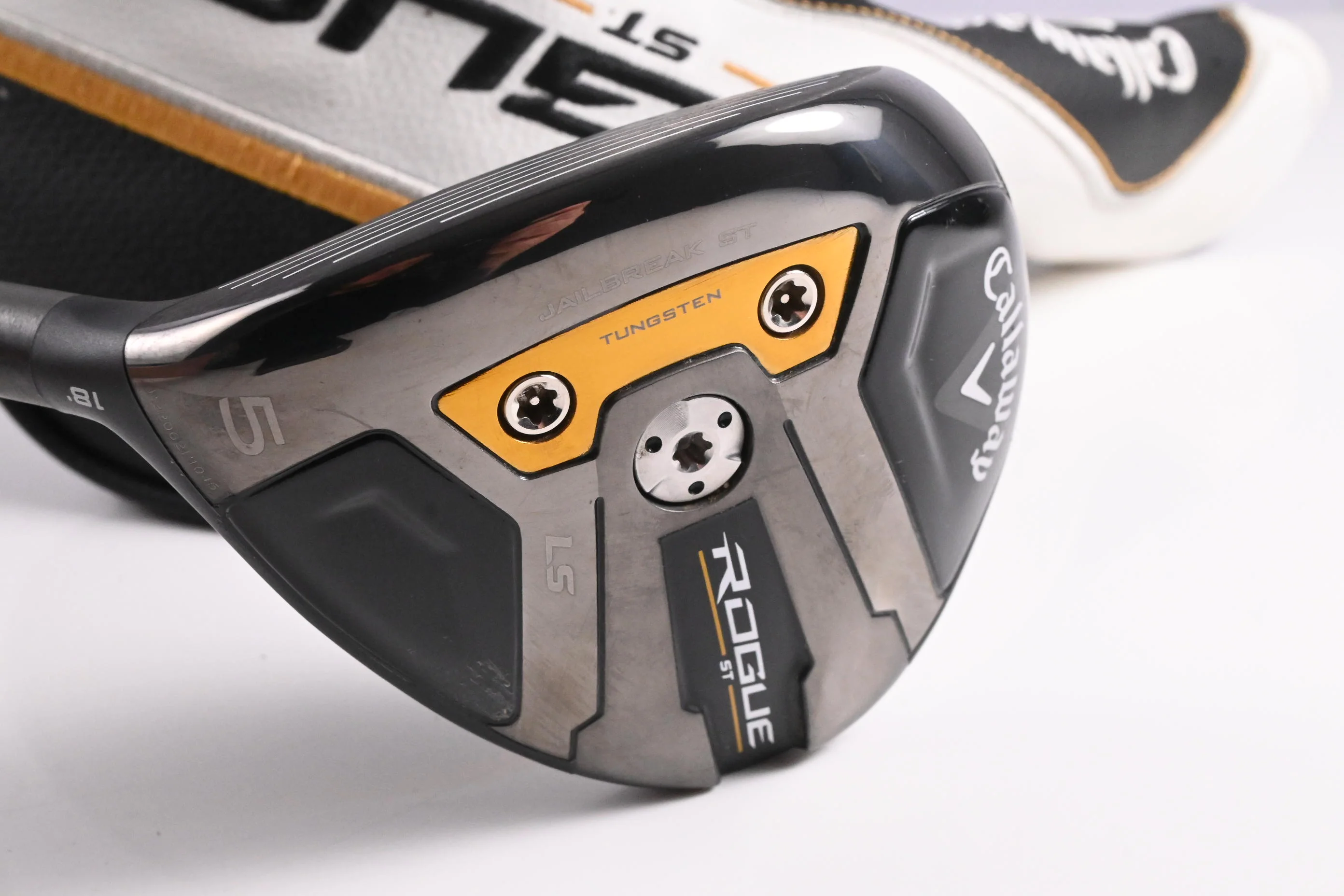 Left Hand Callaway Rogue ST LS #5 Wood / 18 Degree / Stiff Flex Tensei AV Blue - Image 2