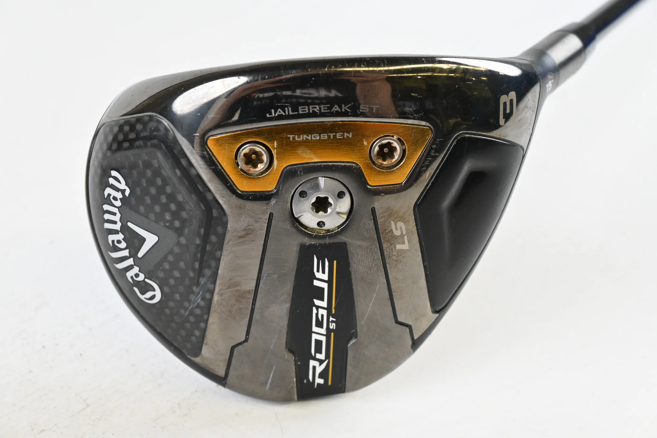 Callaway Rogue ST LS #3 Wood / 15 Degree / Stiff Flex Tensei AV White 75 Shaft - Image 2