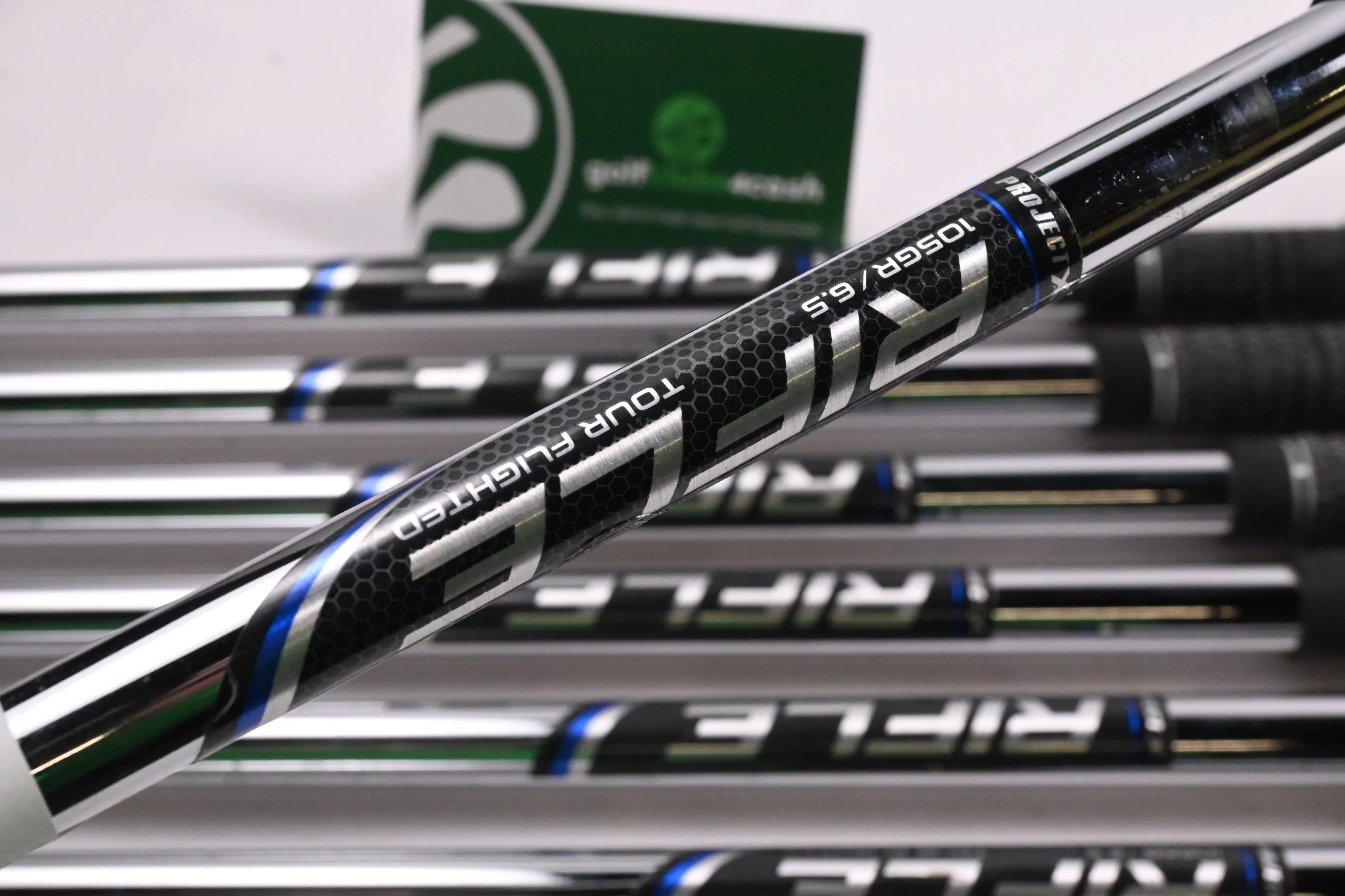 Callaway Rogue ST Pro Irons / 4-PW / X-Flex Rifle Tour Flighted 105 Shafts - Image 5