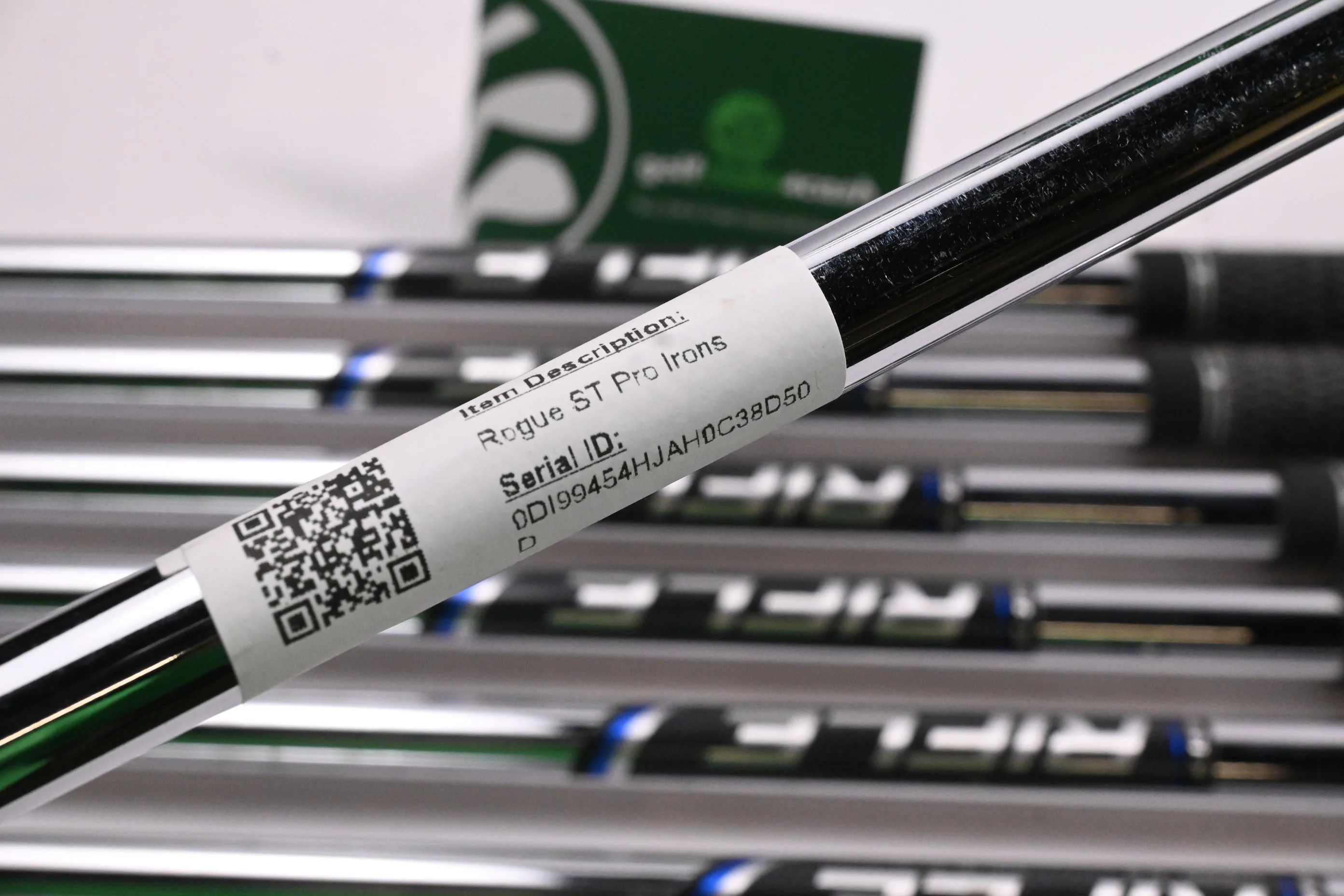 Callaway Rogue ST Pro Irons / 4-PW / X-Flex Rifle Tour Flighted 105 Shafts - Image 6