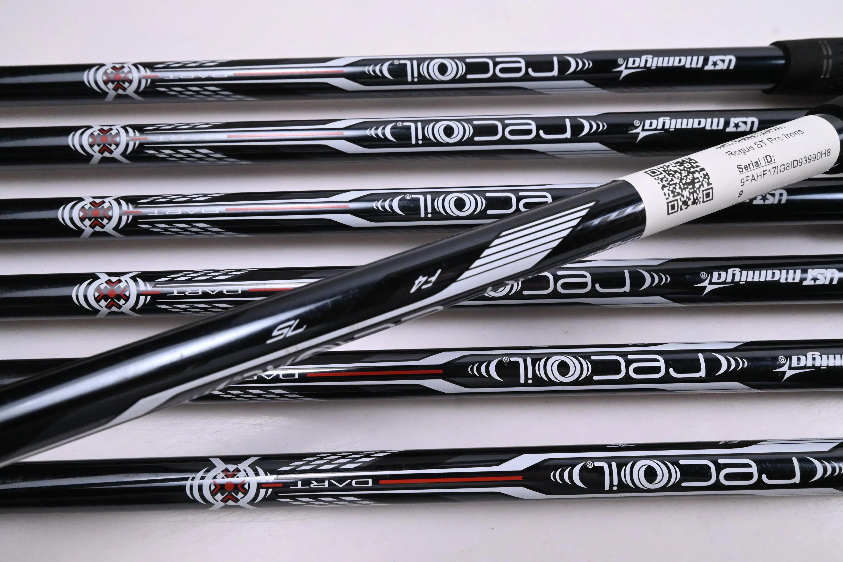 Callaway Rogue ST Pro Irons / 5-PW+GW / Stiff Flex UST Recoil Dart 75 Shafts - Image 5