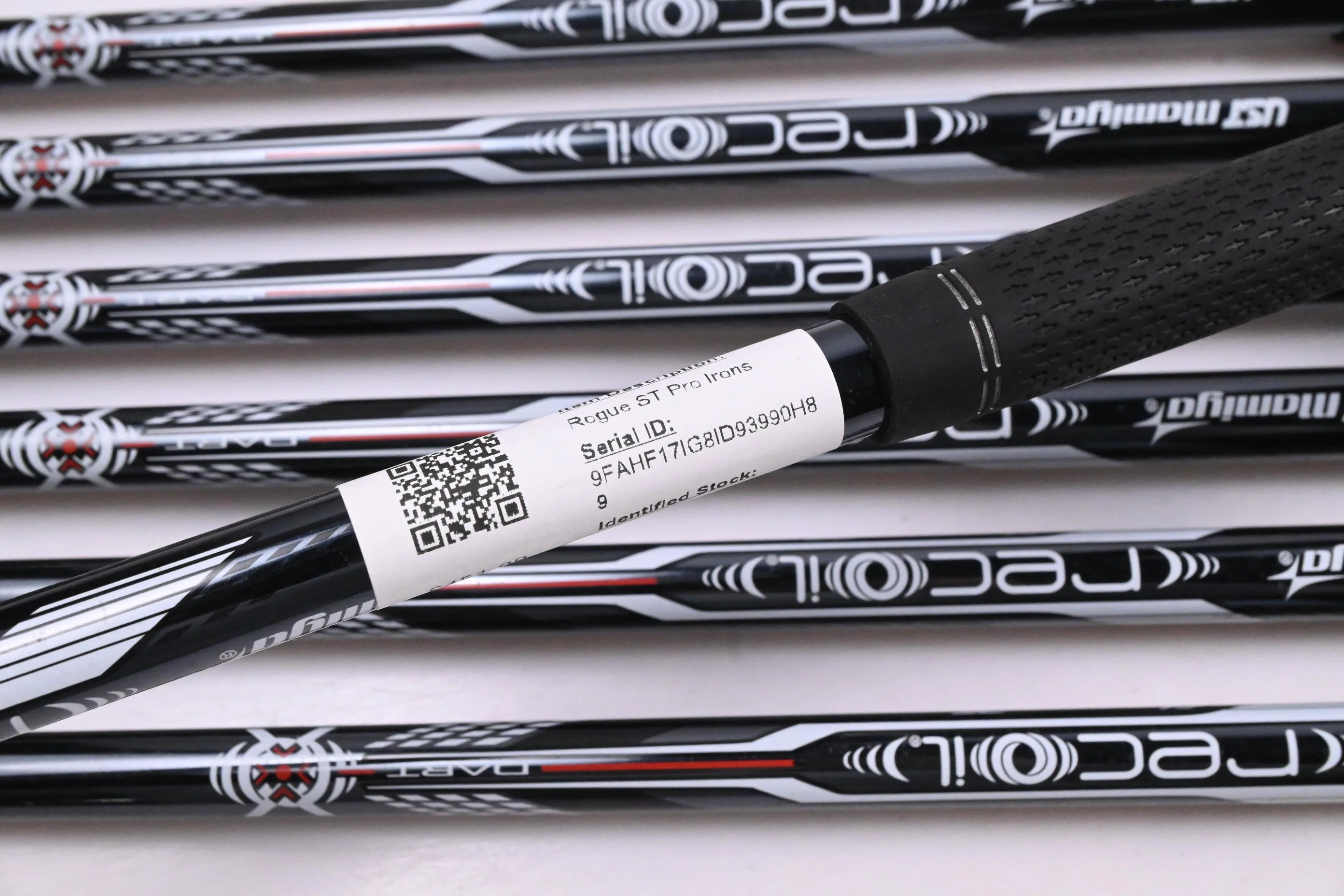 Callaway Rogue ST Pro Irons / 5-PW+GW / Stiff Flex UST Recoil Dart 75 Shafts - Image 6
