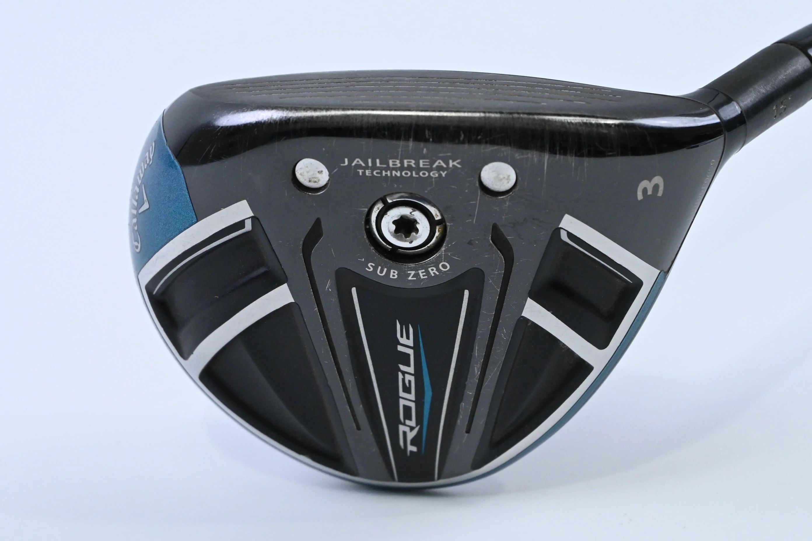 Callaway Rogue Sub Zero #3 Wood / 15 Degree / Stiff Flex HZRDUS Black 76 Shaft - Image 2