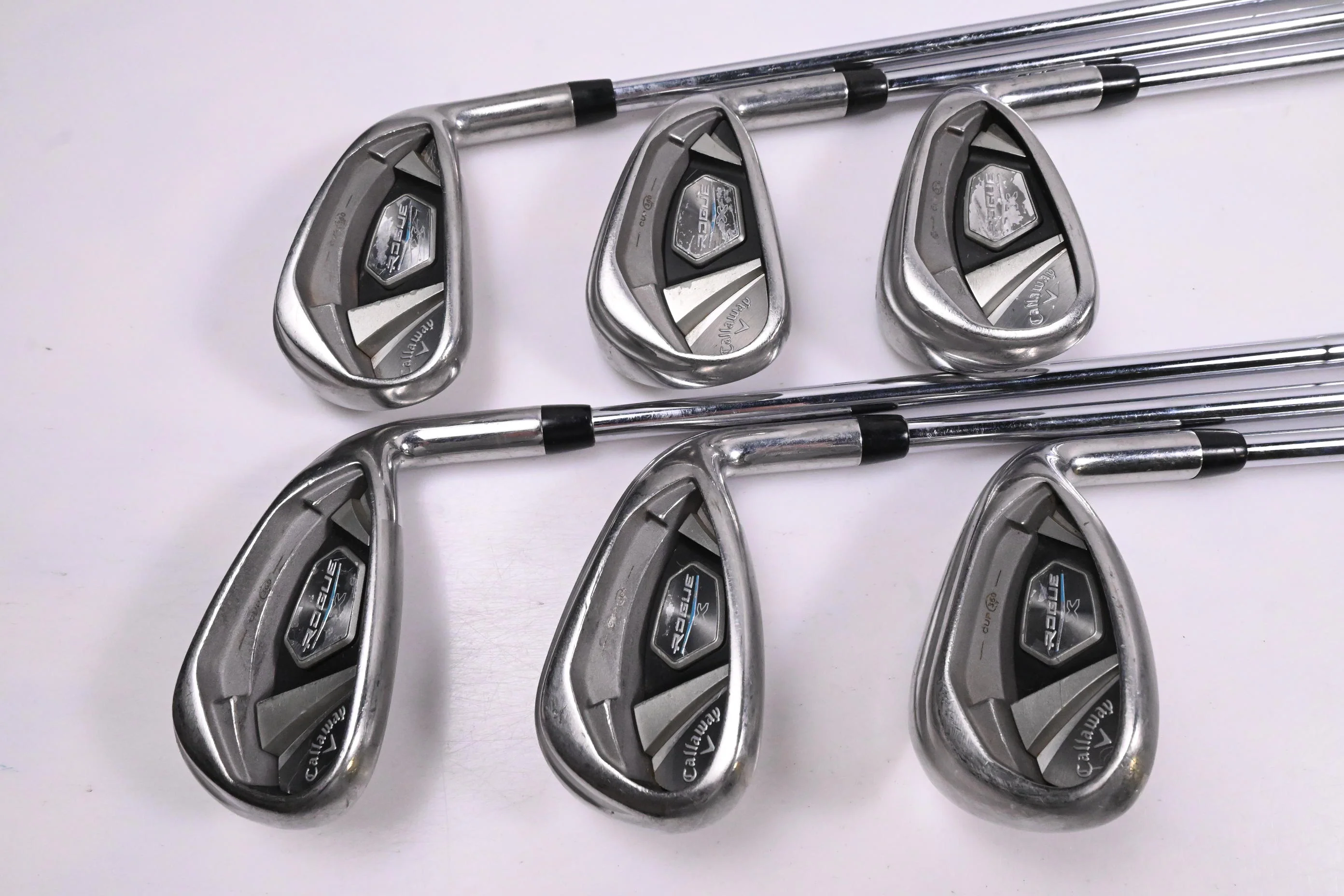 Callaway Rogue X Irons / 6-PW+SW / Regular Flex KBS MAX 90 Shafts - Image 2