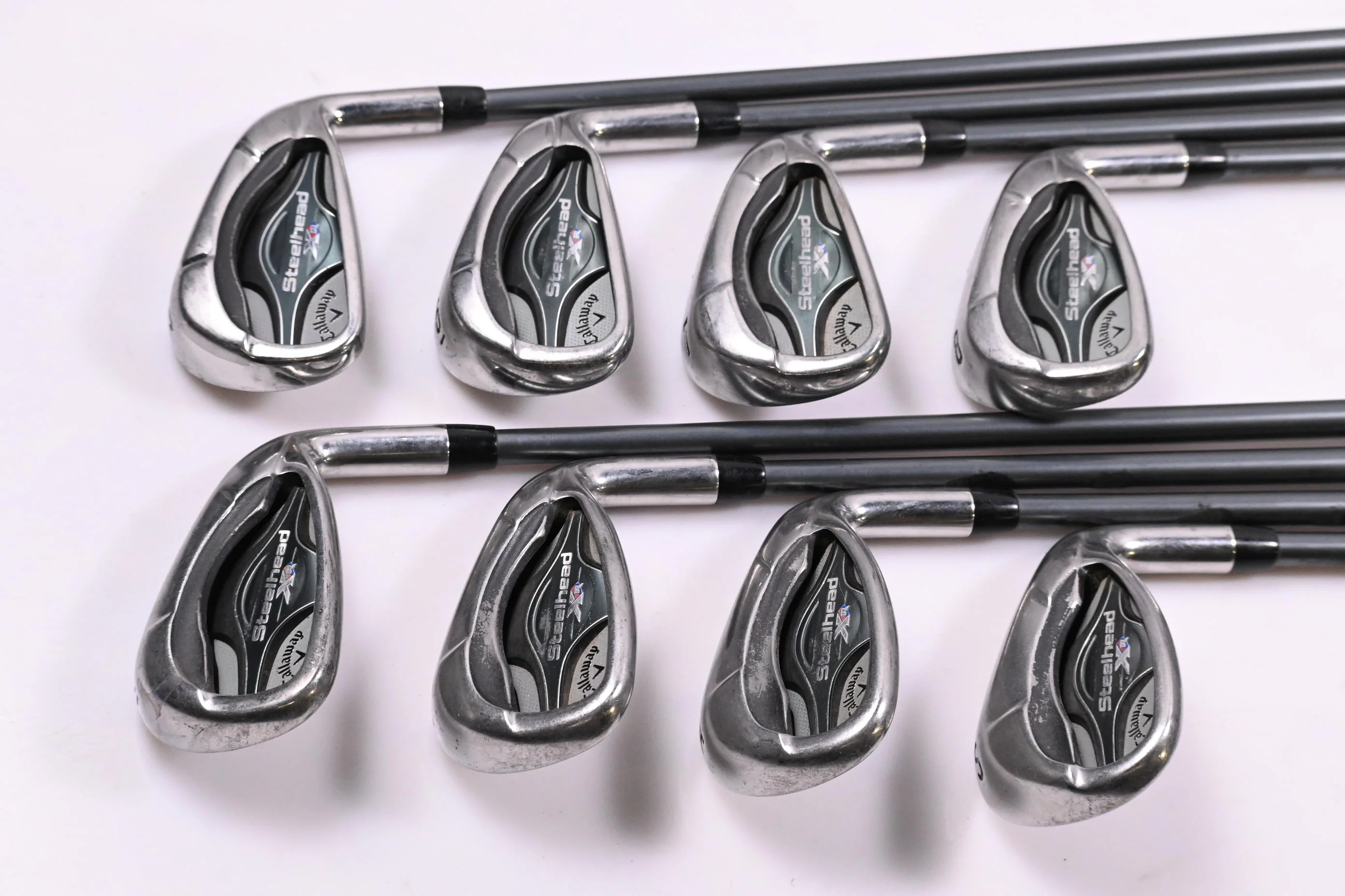 Callaway Steelhead XR Irons / 5-PW+GW+SW / Regular Flex Matrix Ozik Program 60 - Image 2