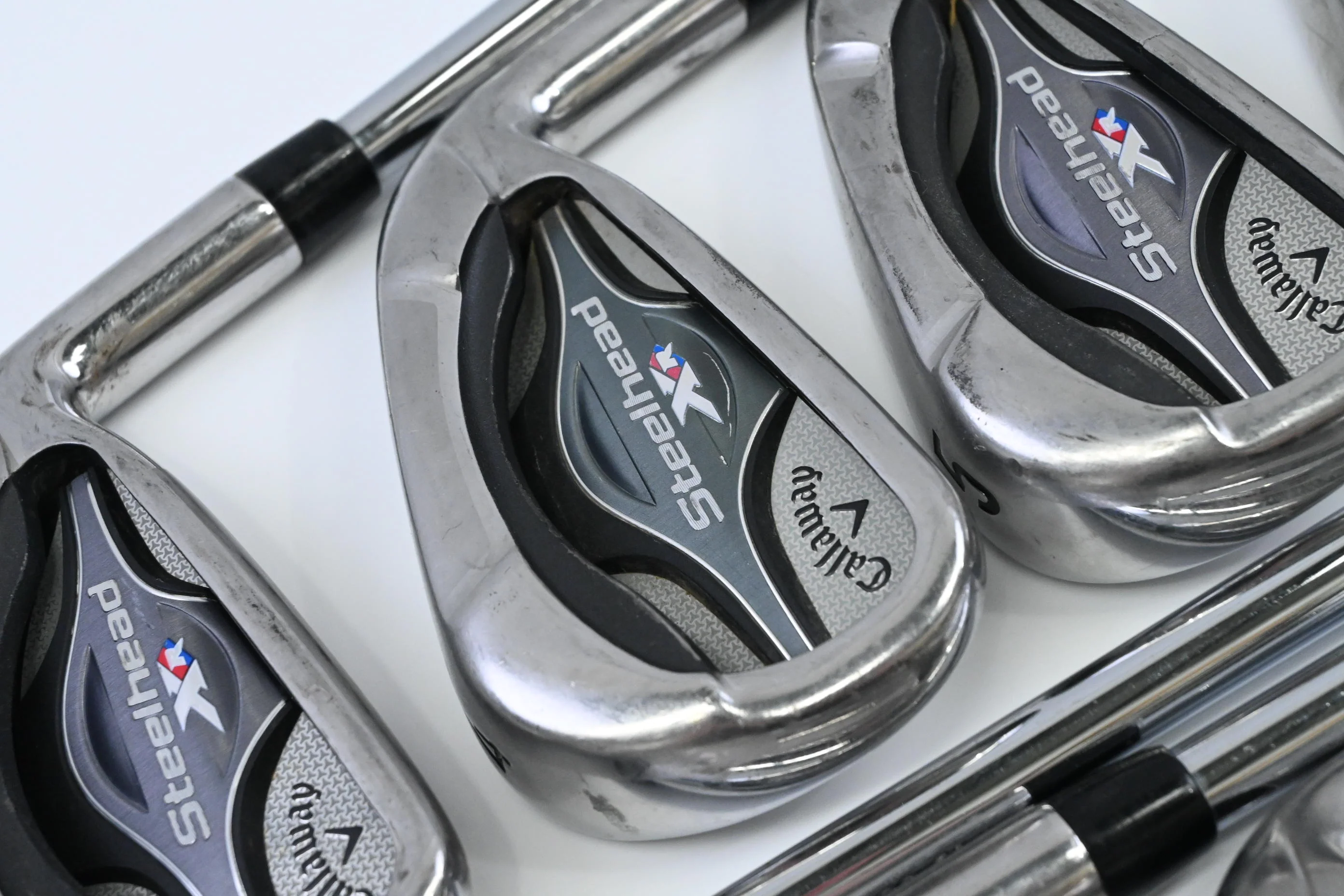Callaway Steelhead XR Irons / 3-PW+AW / X-Flex Project X Rifle Shafts