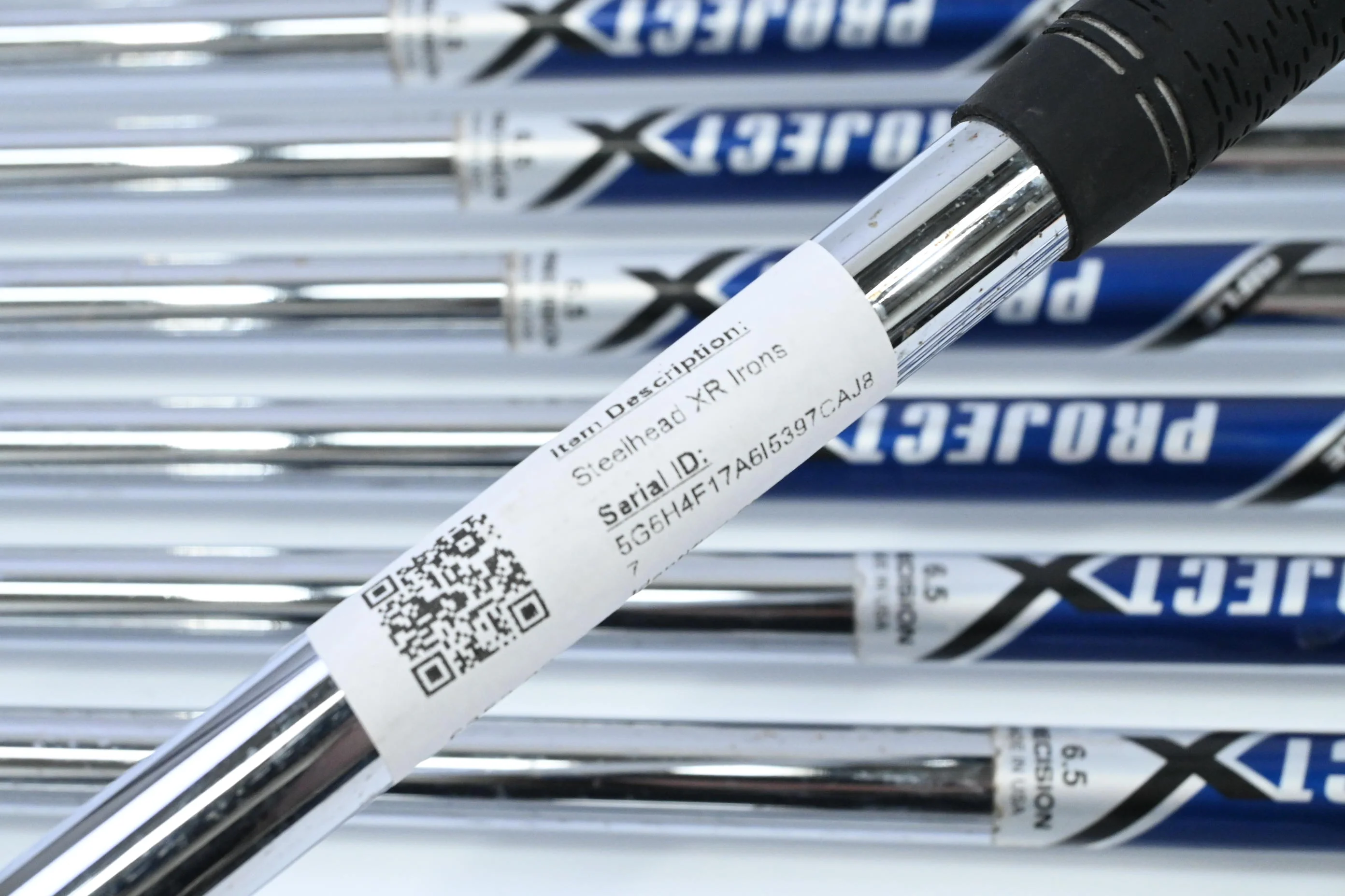 Callaway Steelhead XR Irons / 3-PW+AW / X-Flex Project X Rifle Shafts - Image 6