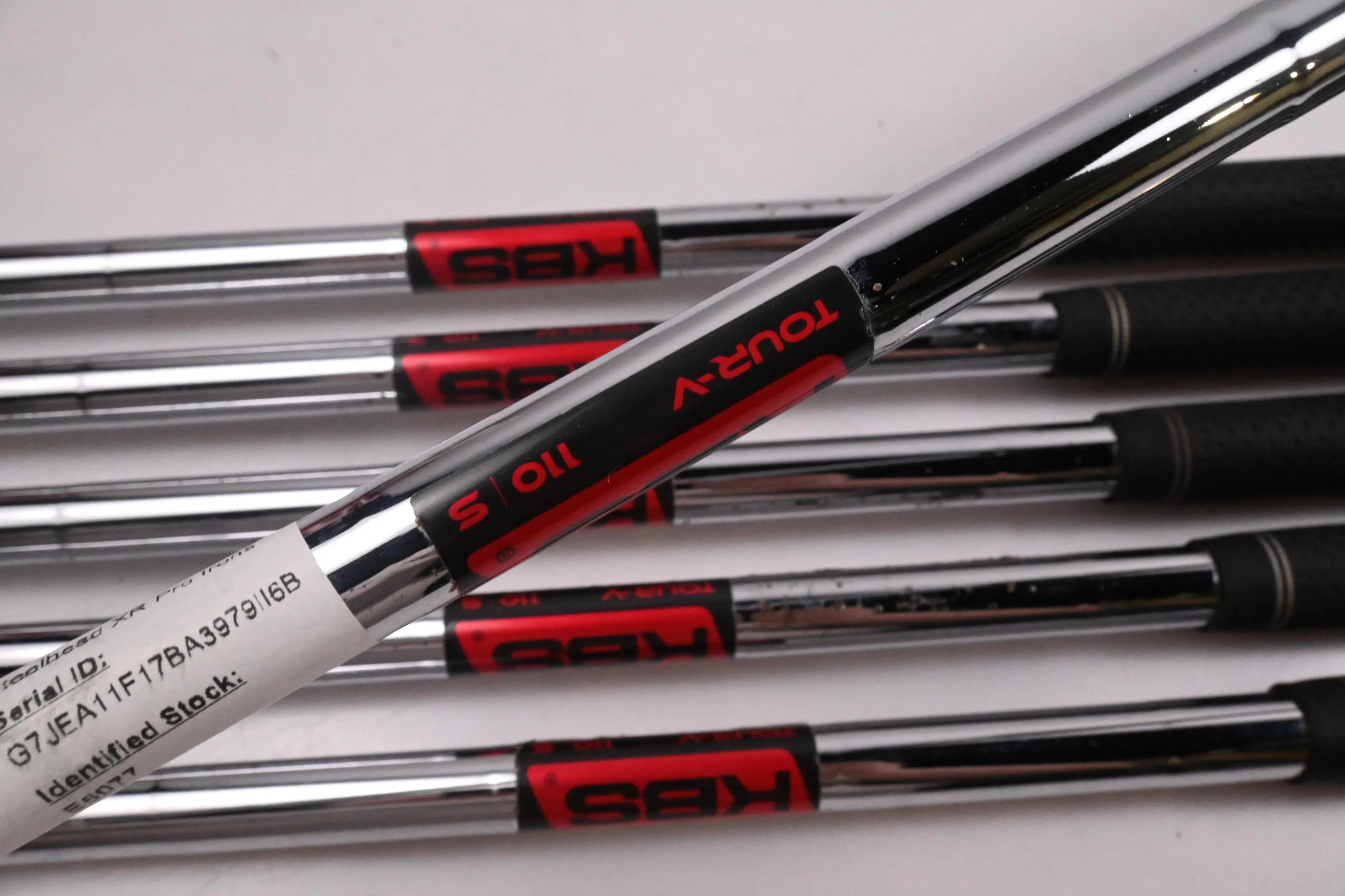 Callaway Steelhead XR Pro Irons / 6-PW+GW / Stiff Flex KBS Tour-V 110 Shafts - Image 5
