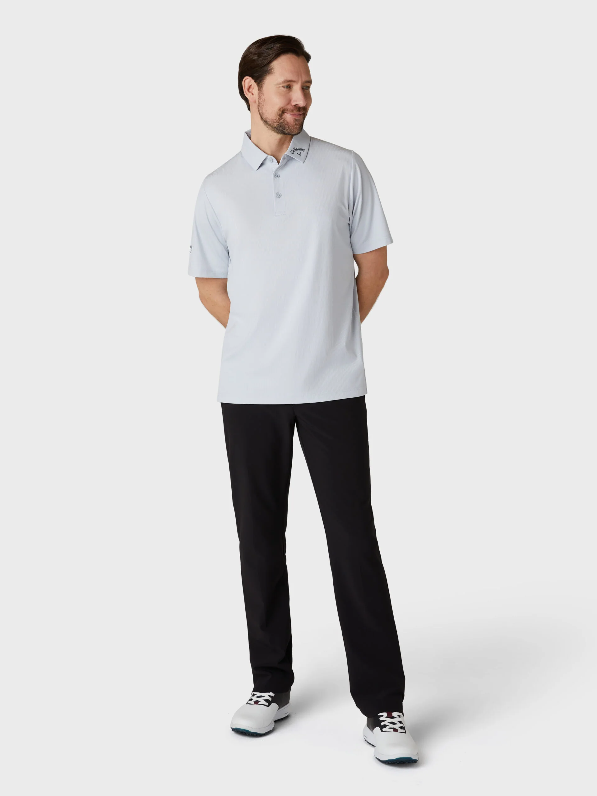 Callaway Ventilated Classic Jacquard Golf Polo - Image 4