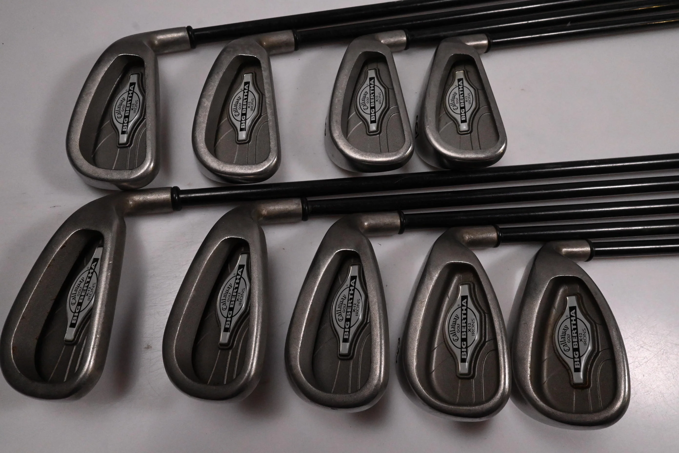Callaway X-12 Irons / 3-PW+SW / Regular Flex Callaway RCH 96 Shafts - Image 2
