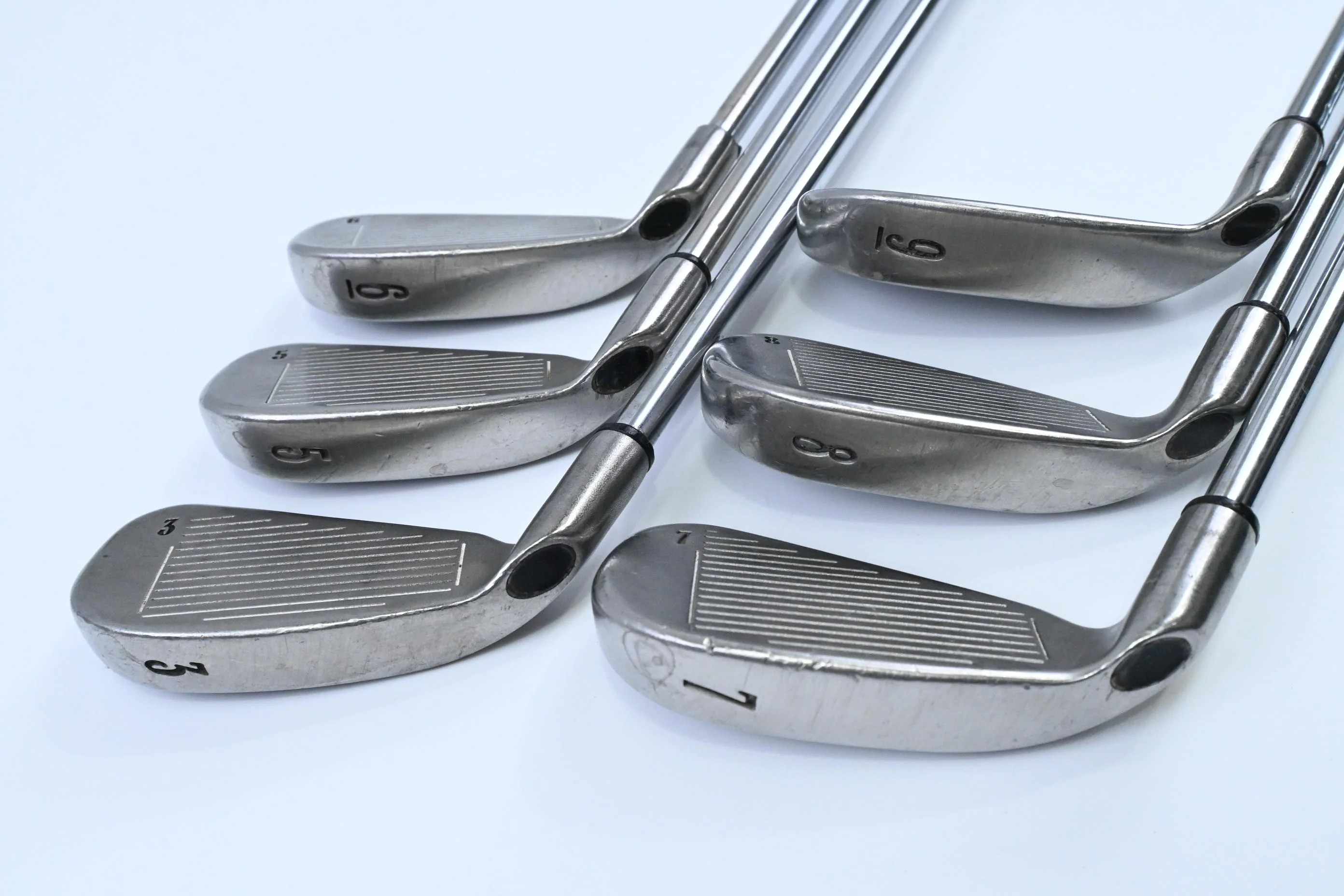 Callaway X-12 Irons / 3-9 / Missing#4 Iron / Uniflex Memphis 10 98 Shafts - Image 4