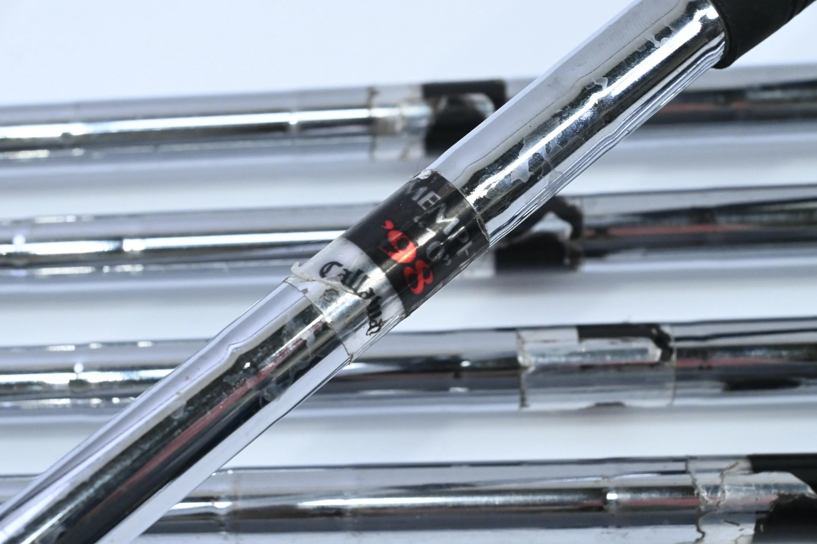 Callaway X-12 Irons / 3-9 / Missing#4 Iron / Uniflex Memphis 10 98 Shafts - Image 5