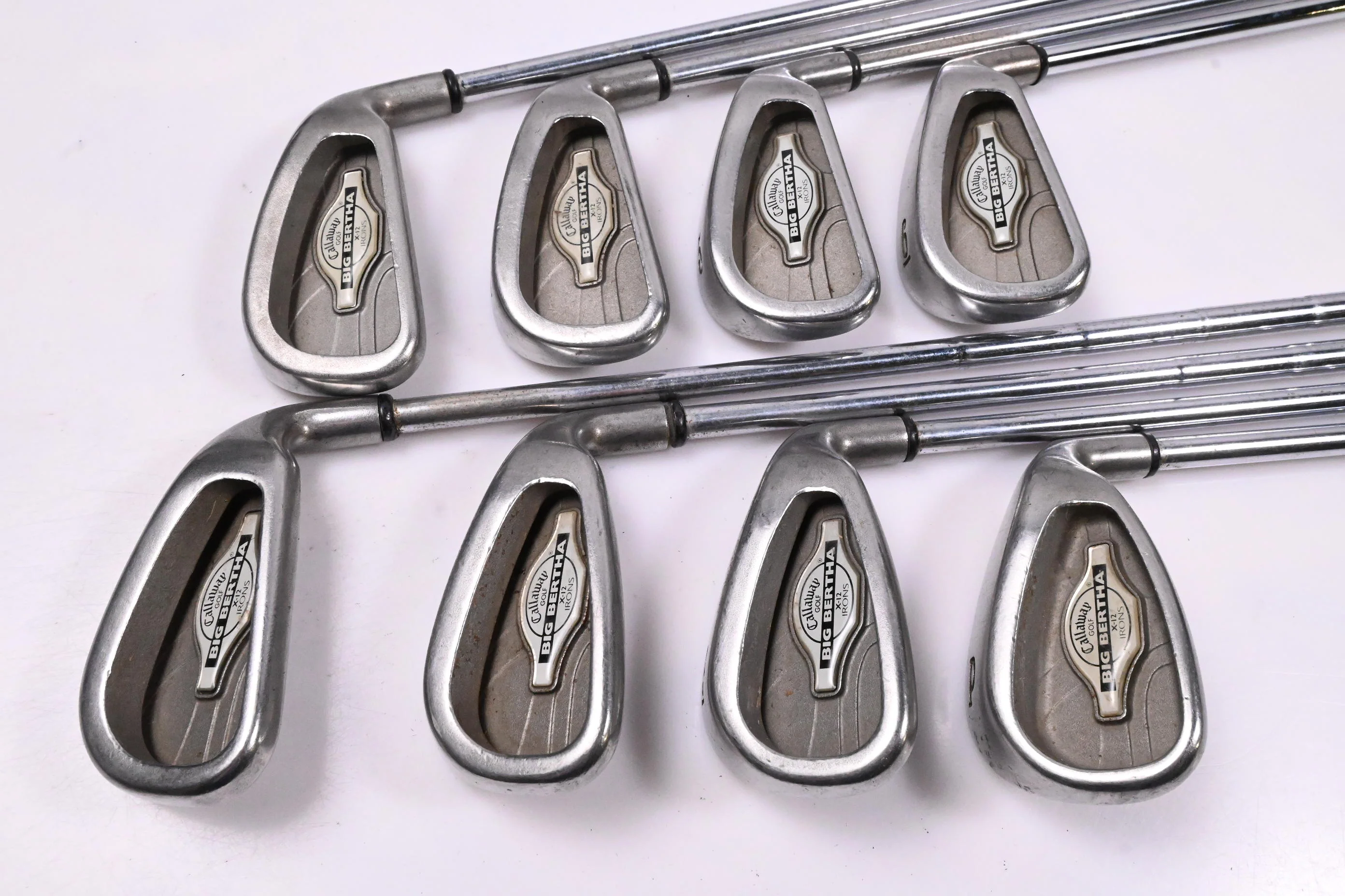 Callaway X-12 Irons / 3-PW / UniFlex Callaway Shafts - Image 2