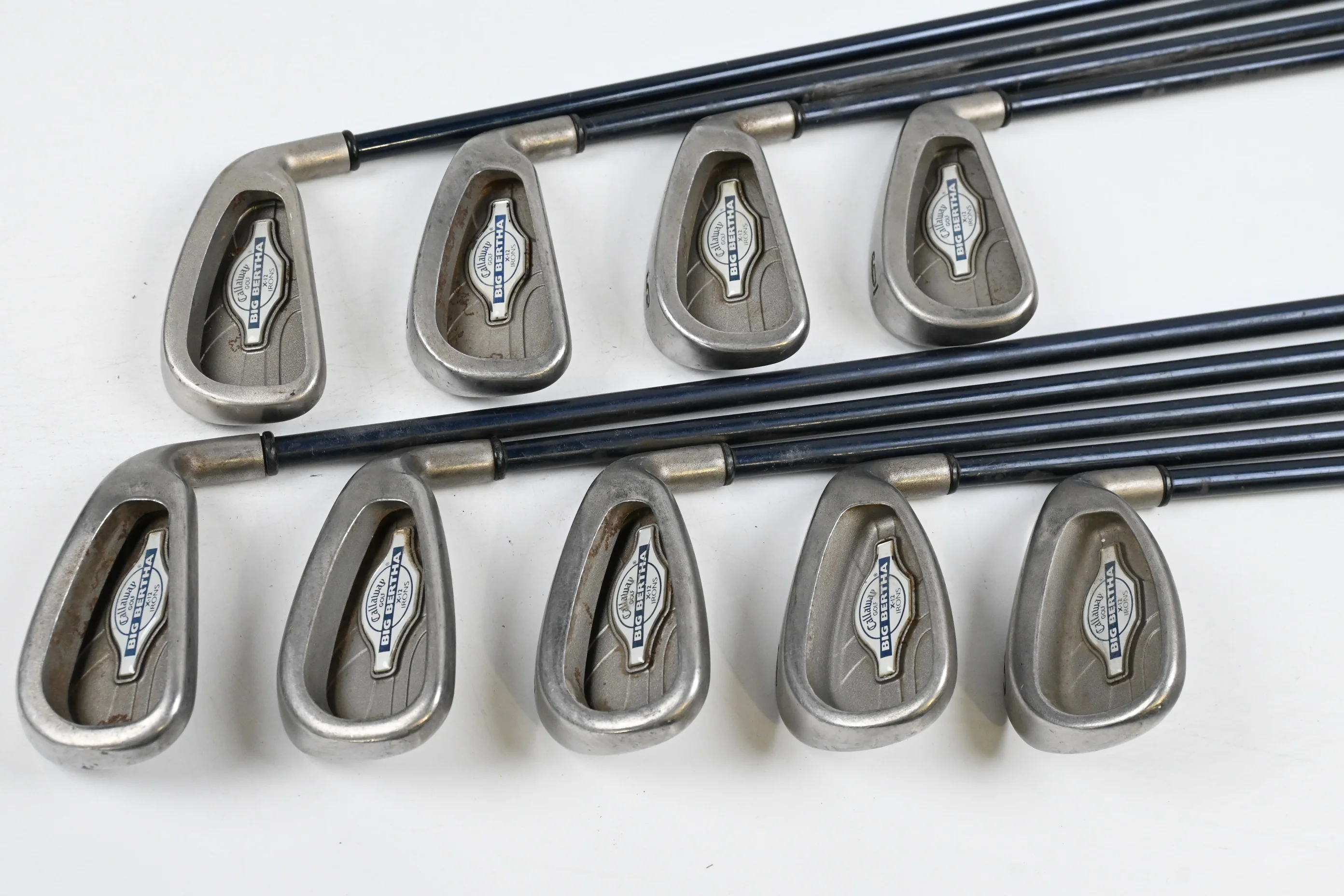 Callaway X-12 Irons / 3-PW+SW / Regular Flex RCH 99 Shafts - Image 2
