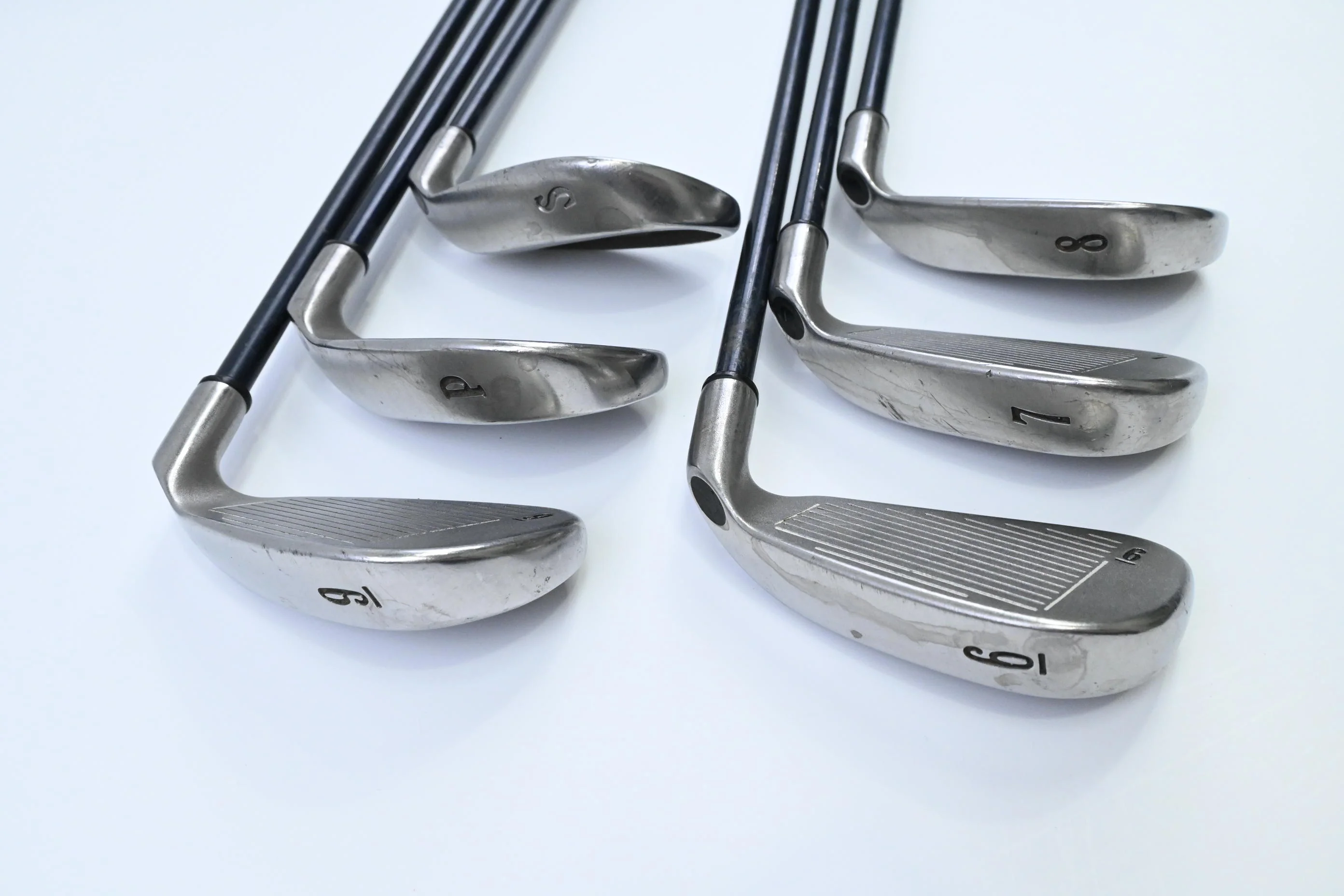 Left Hand Callaway X-12 Irons / 6-PW+SW / Regular Flex Callaway RCH 99 Shafts - Image 4