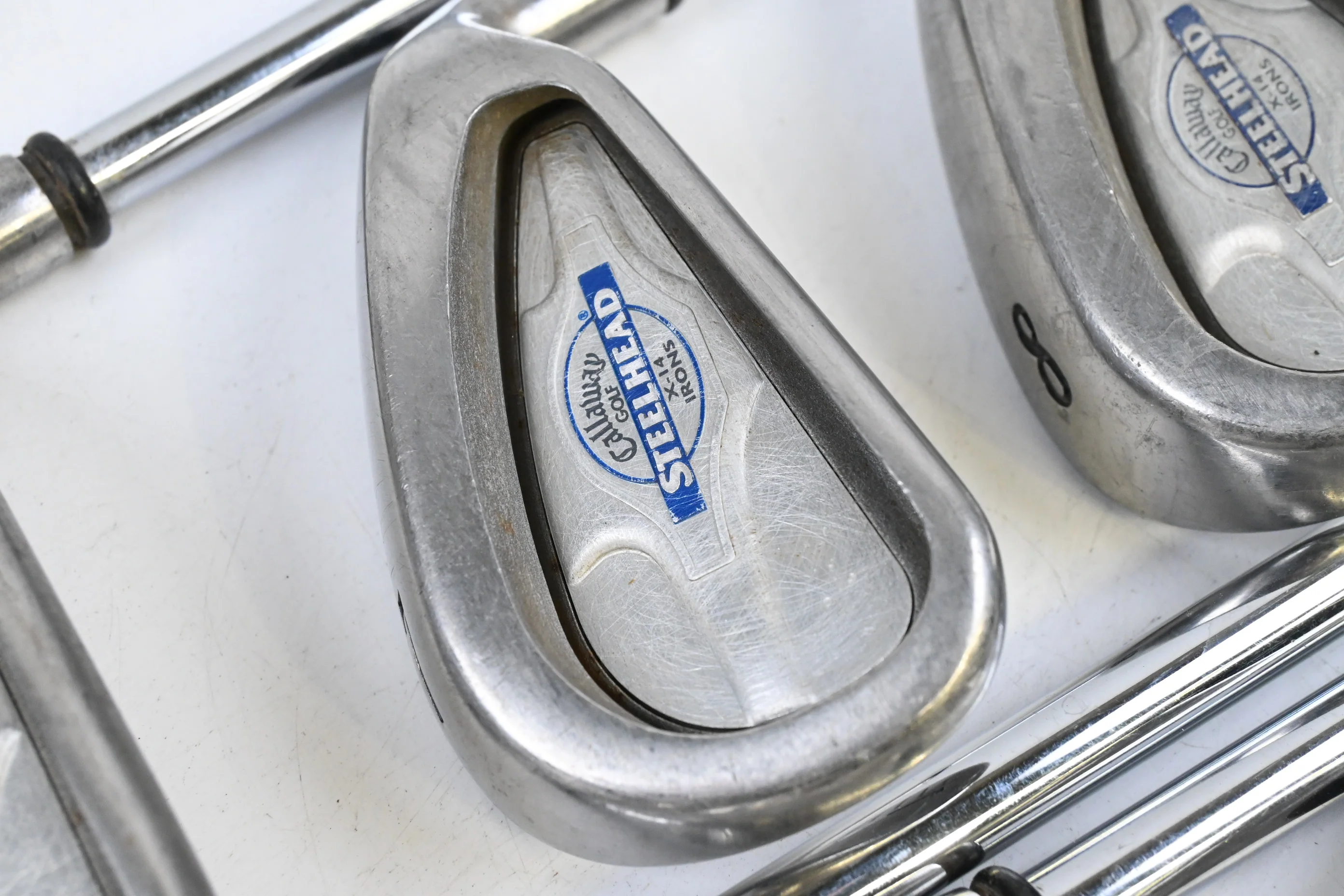 Callaway X-14 Irons / 6-PW+SW / Stiff Flex Callaway Steelhead Shafts