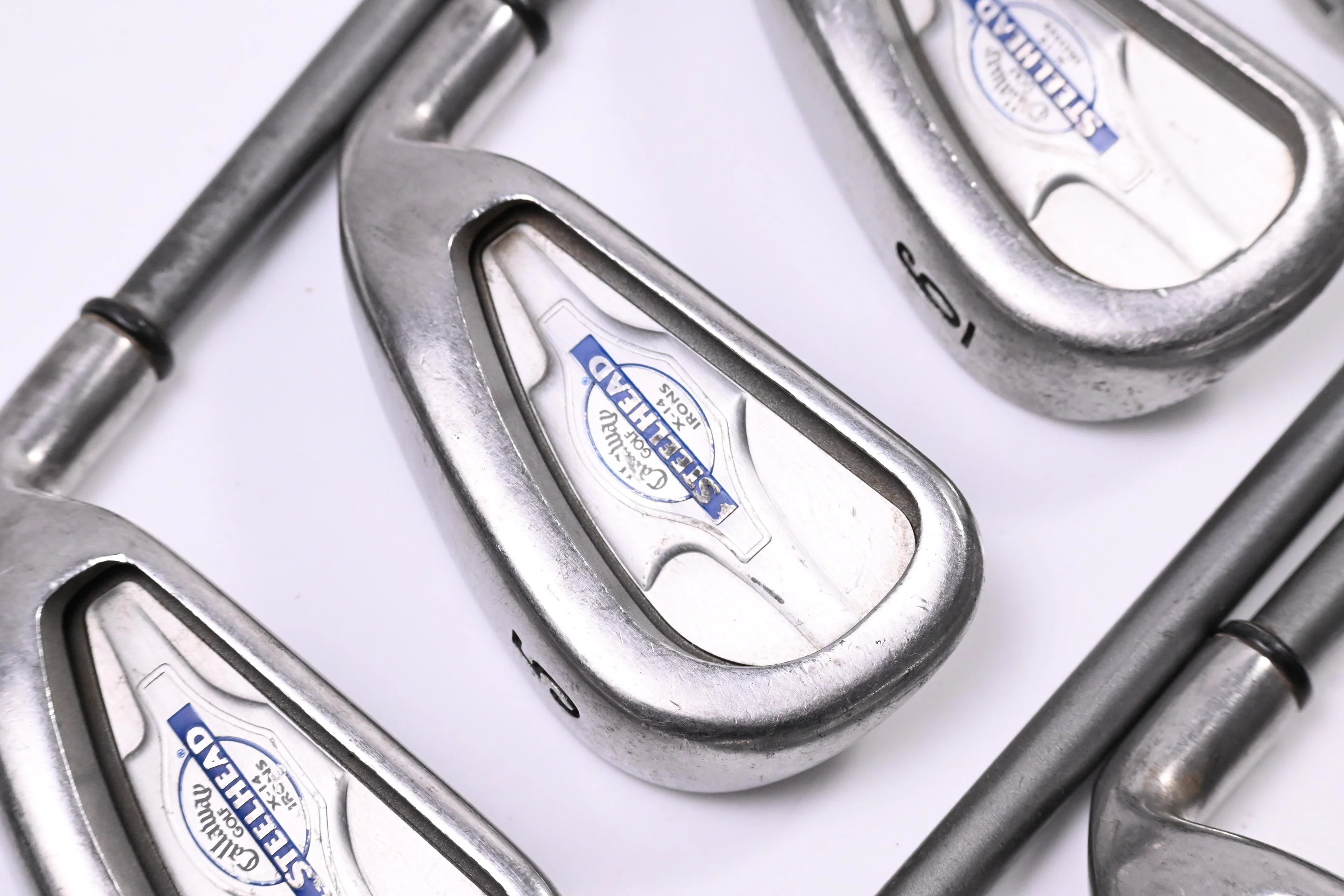 Callaway X-14 Irons / 4-PW+SW / Regular Flex Callaway Big Bertha Steel Head